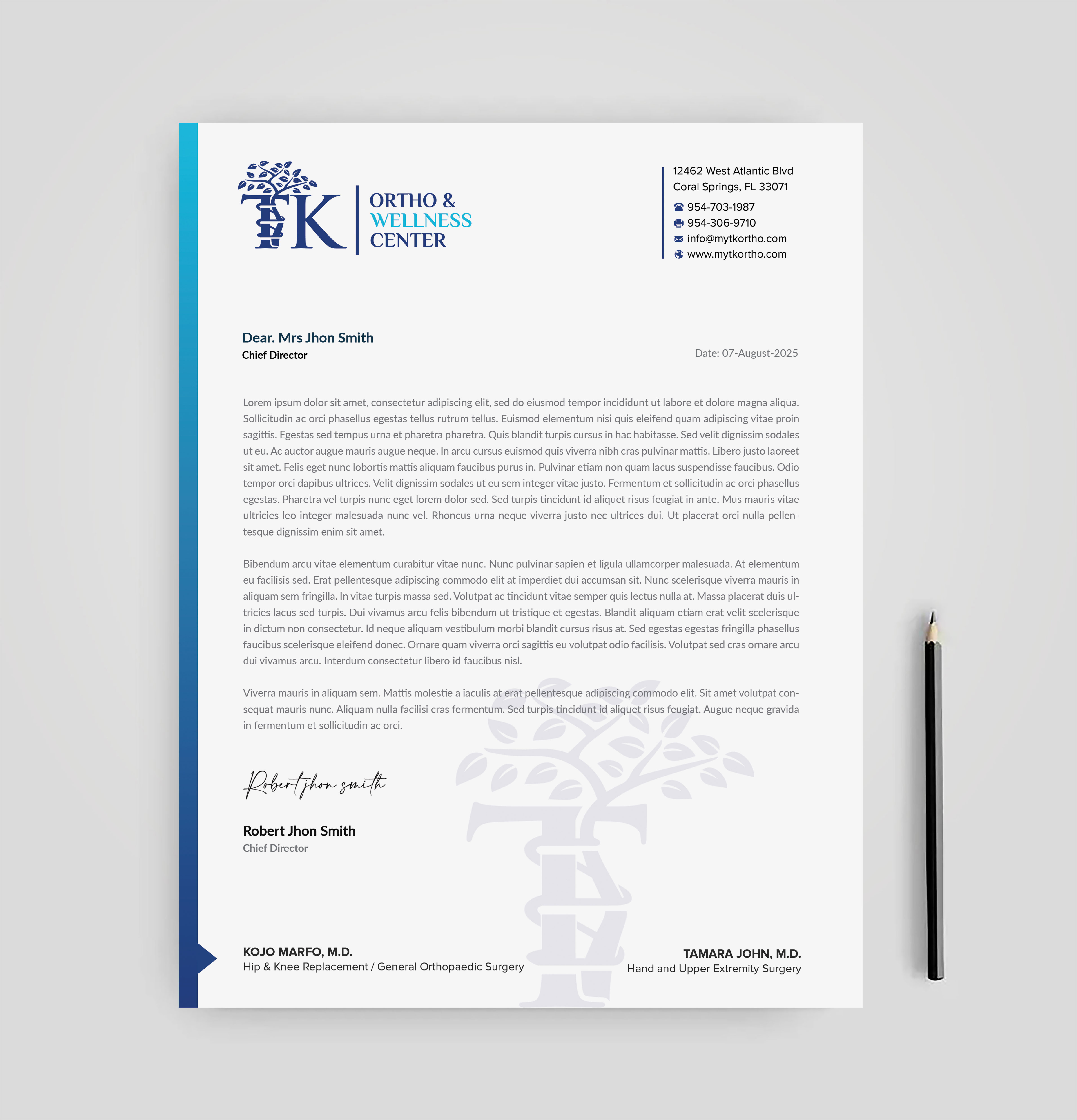 Letterhead Design by Sabbir_2025 for this project | Design #36022431