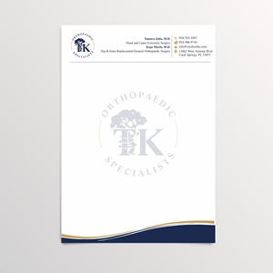 Letterhead Design by designer1975 for this project | Design #35898243