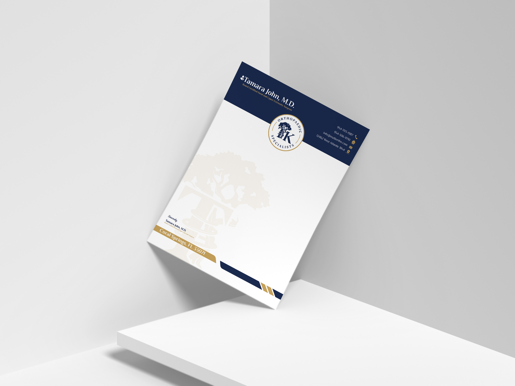 Letterhead Design by Creatify Lab for this project | Design #35883943
