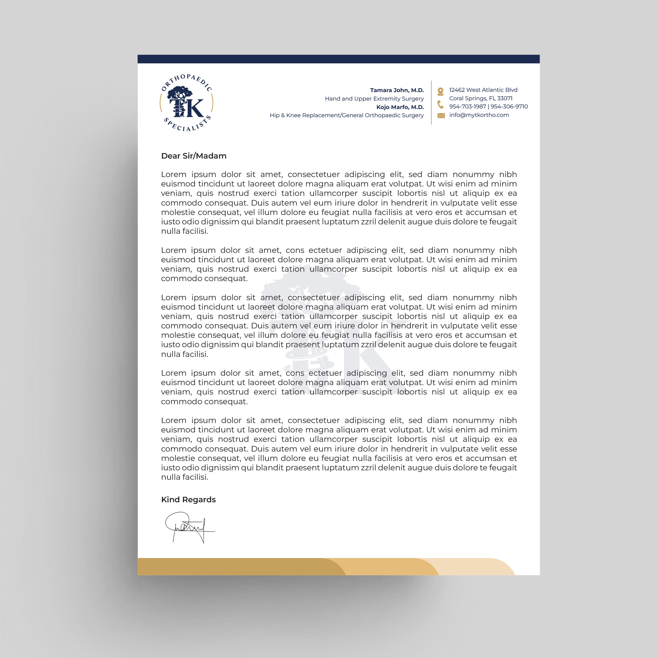 Letterhead Design by angelonyamu for this project | Design #35882980