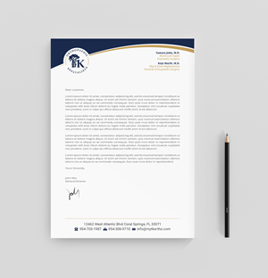 Letterhead Design by R.design for this project | Design: #35889931
