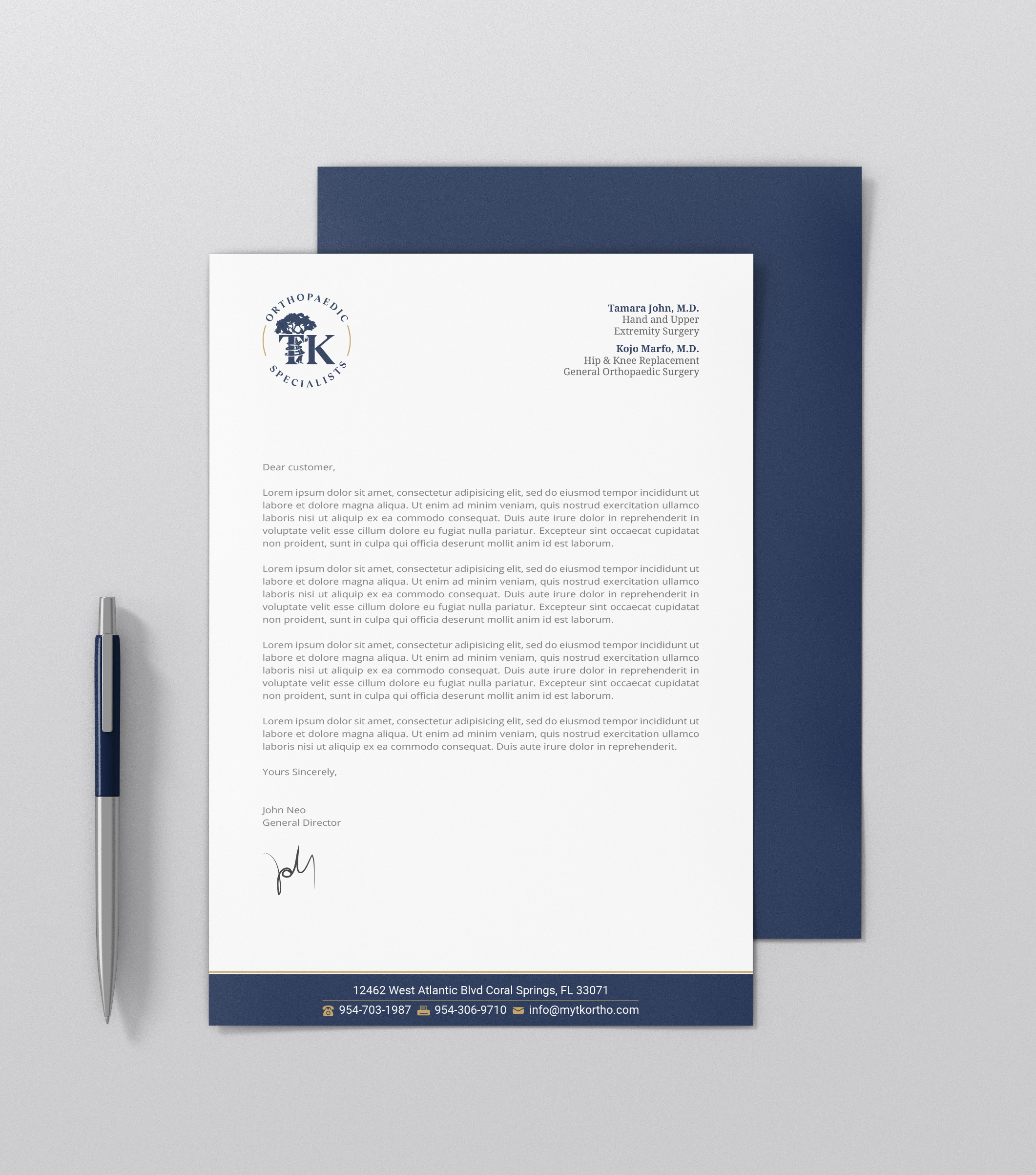 Letterhead Design by R.design for this project | Design #35895057