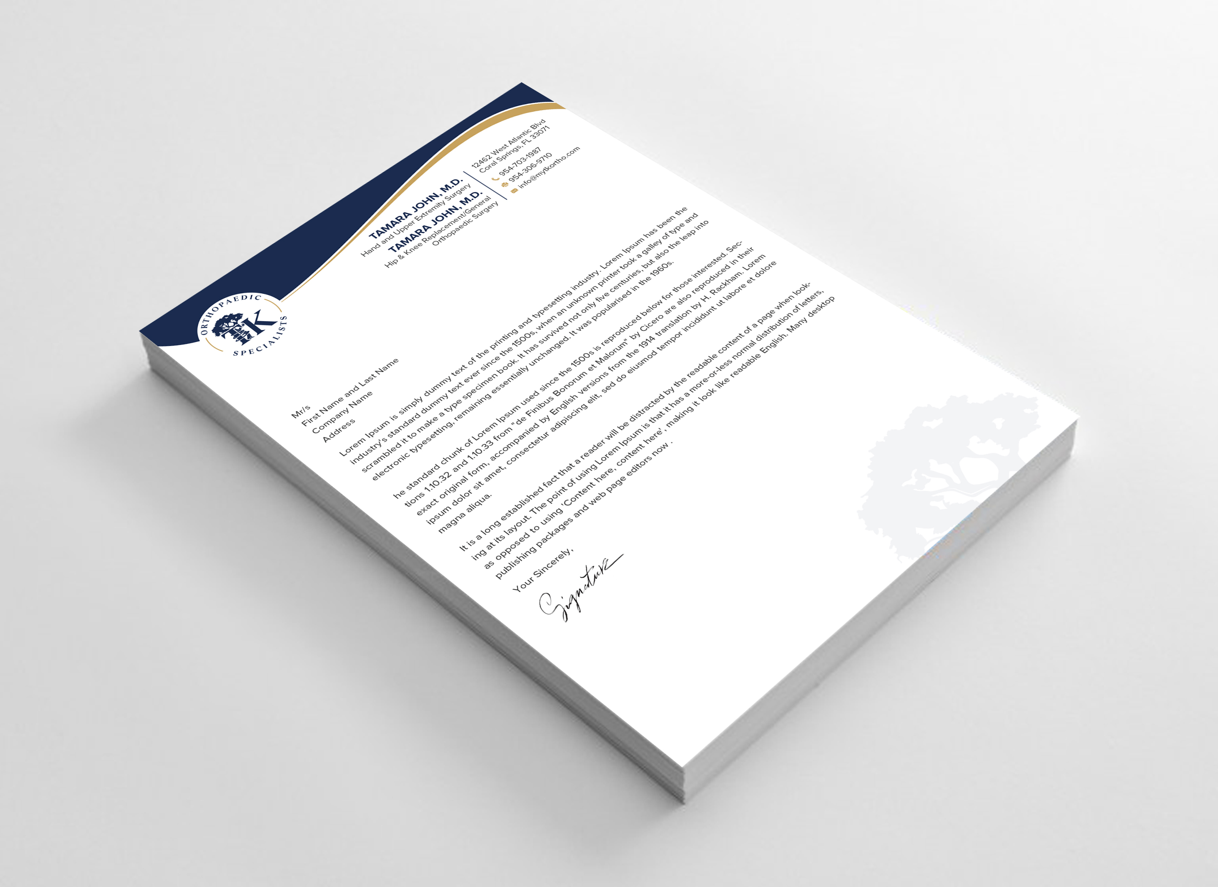 Letterhead Design by Uttom 2 for this project | Design #35886376