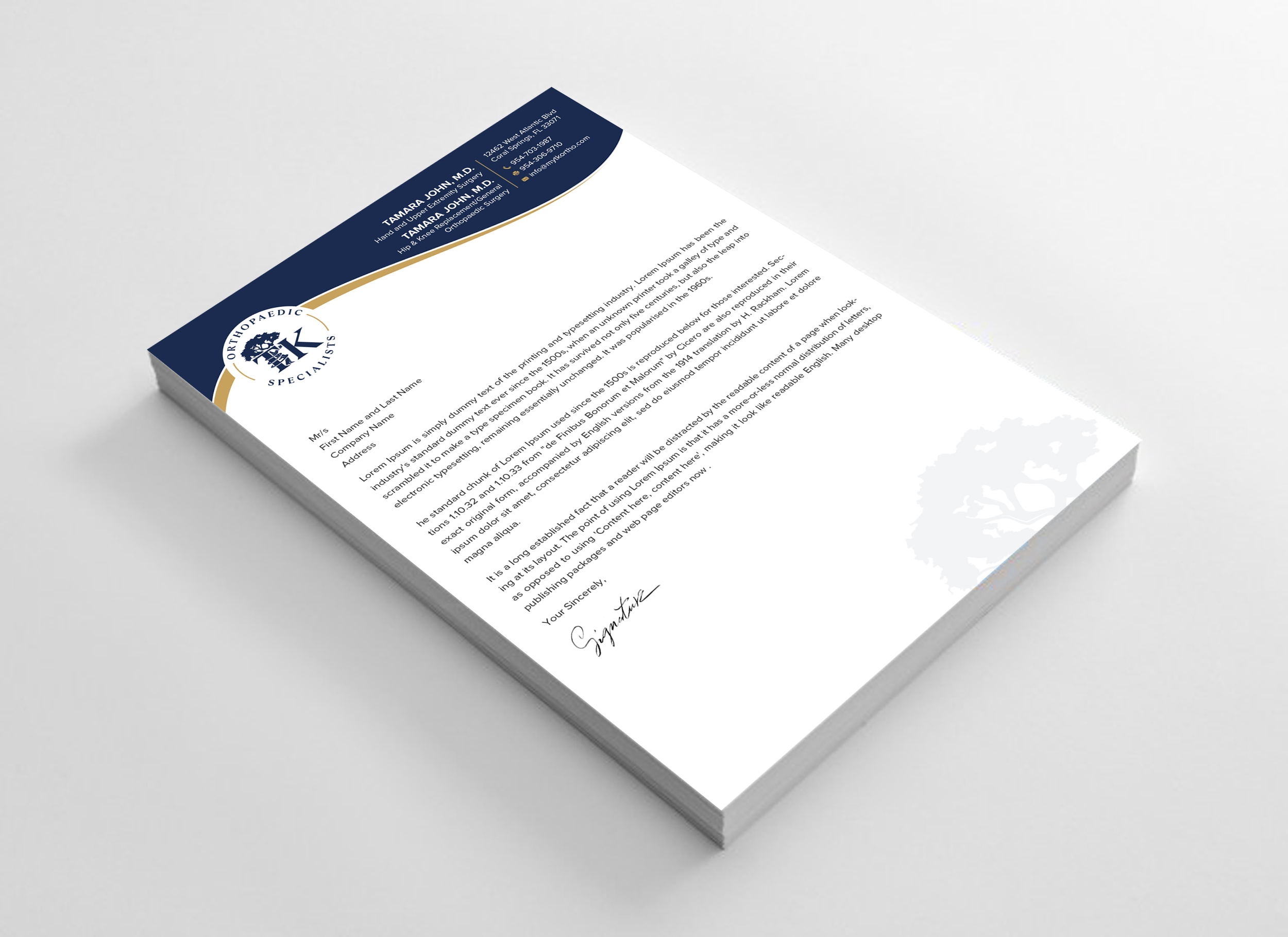Letterhead Design by Uttom 2 for this project | Design #35886377