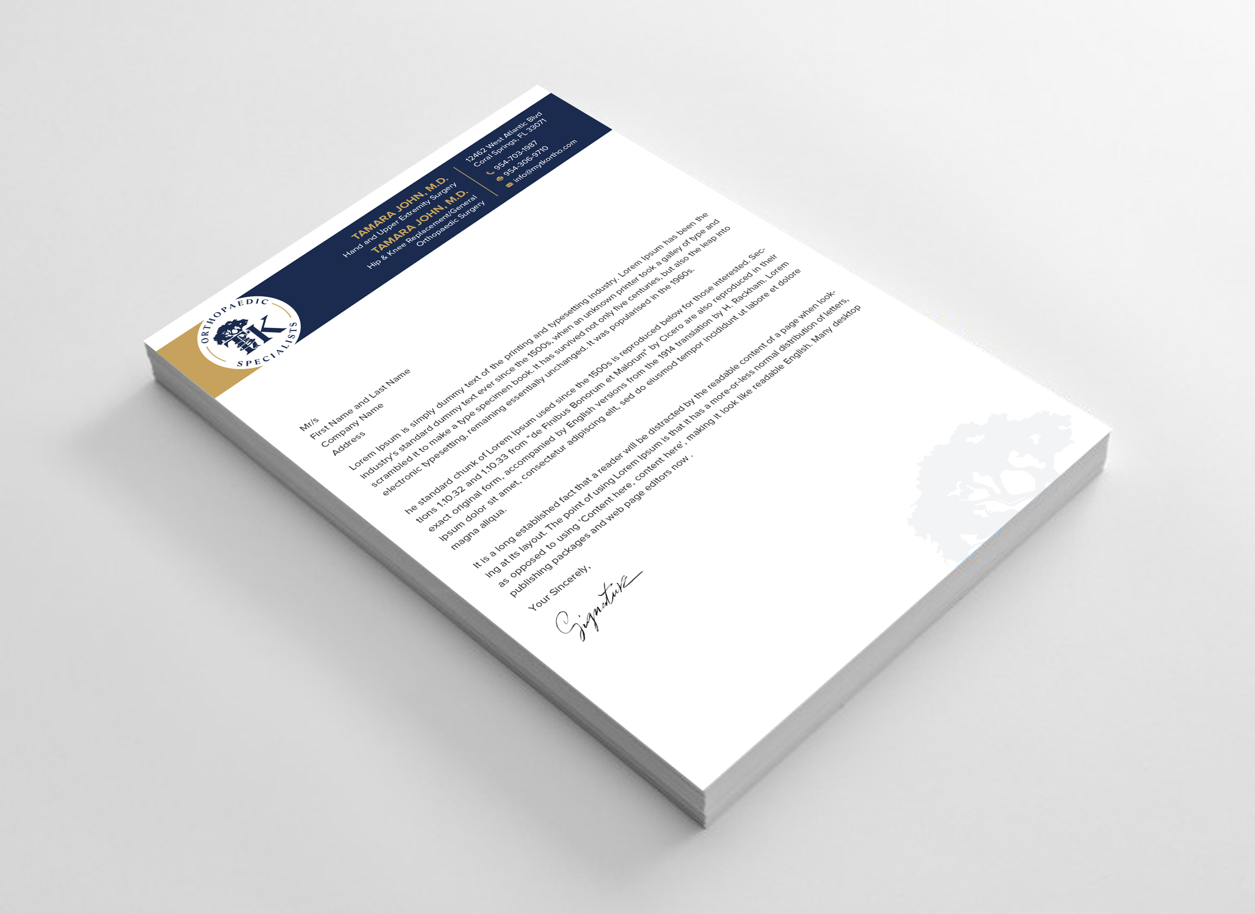 Letterhead Design by Uttom 2 for this project | Design #35886385