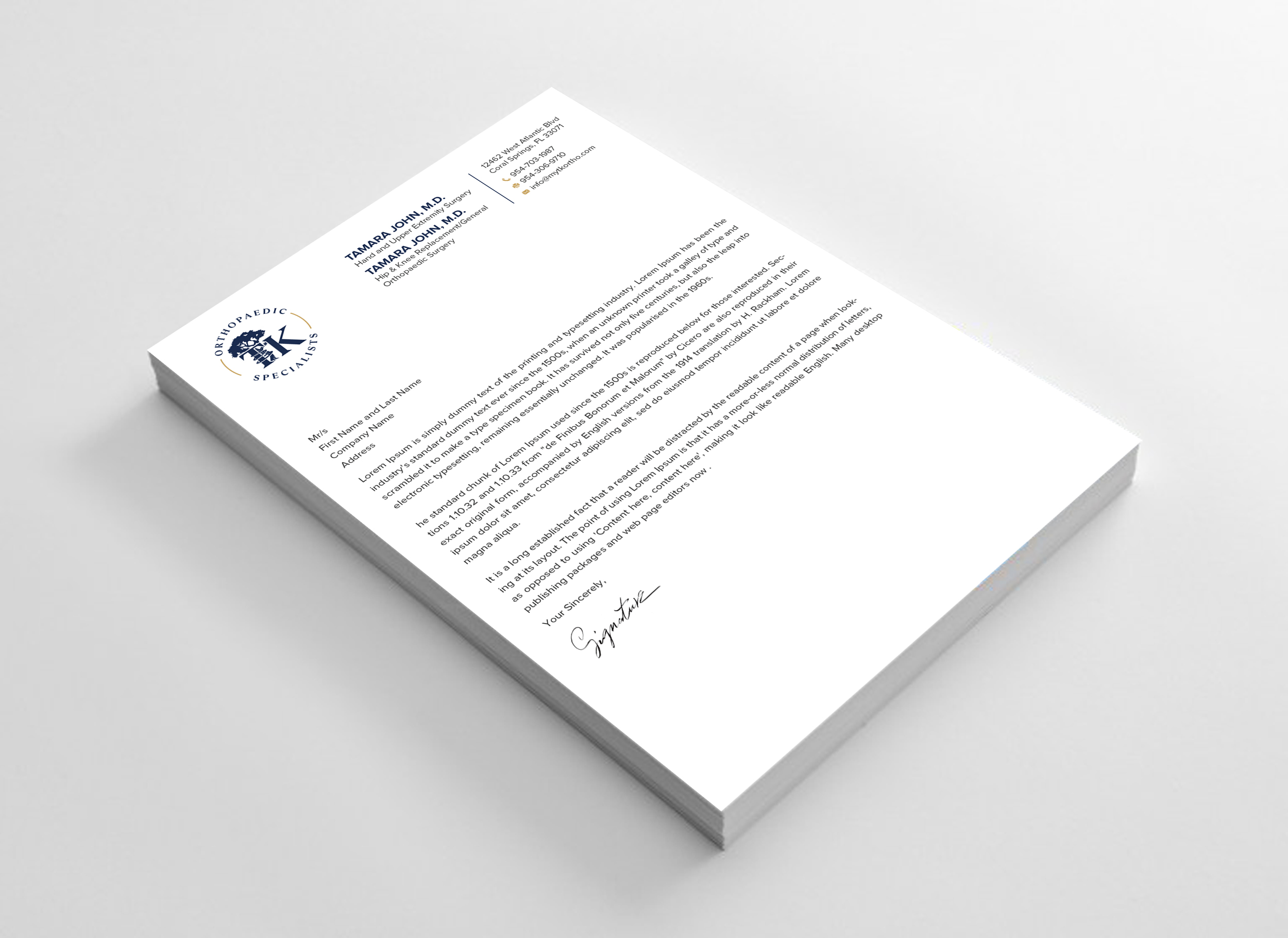 Letterhead Design by Uttom 2 for this project | Design #35886387