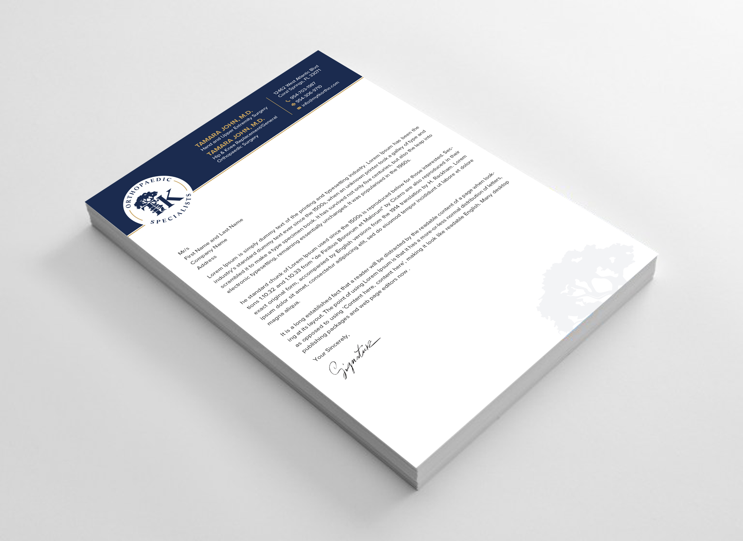 Letterhead Design by Uttom 2 for this project | Design #35886388