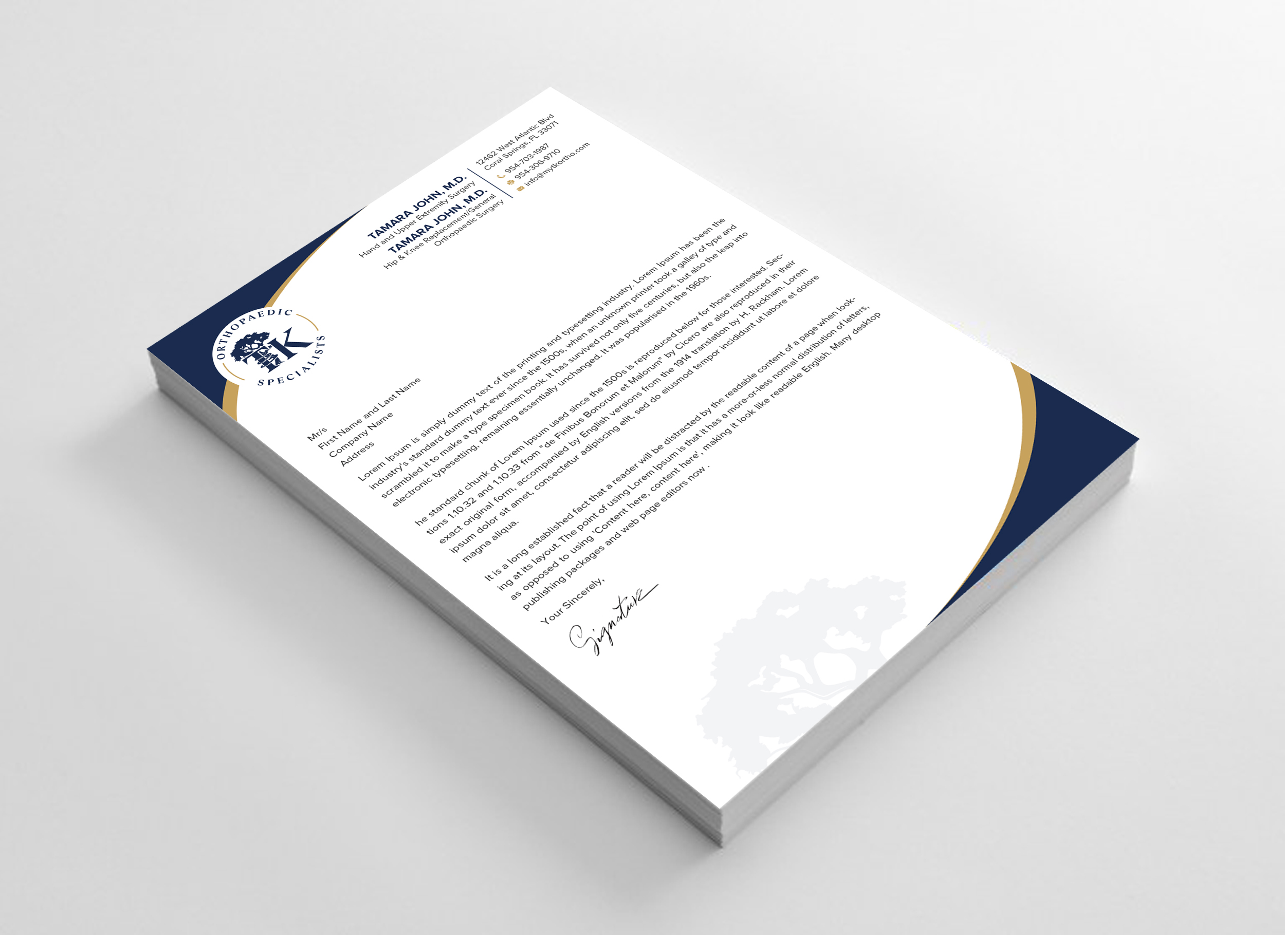 Letterhead Design by Uttom 2 for this project | Design #35886395