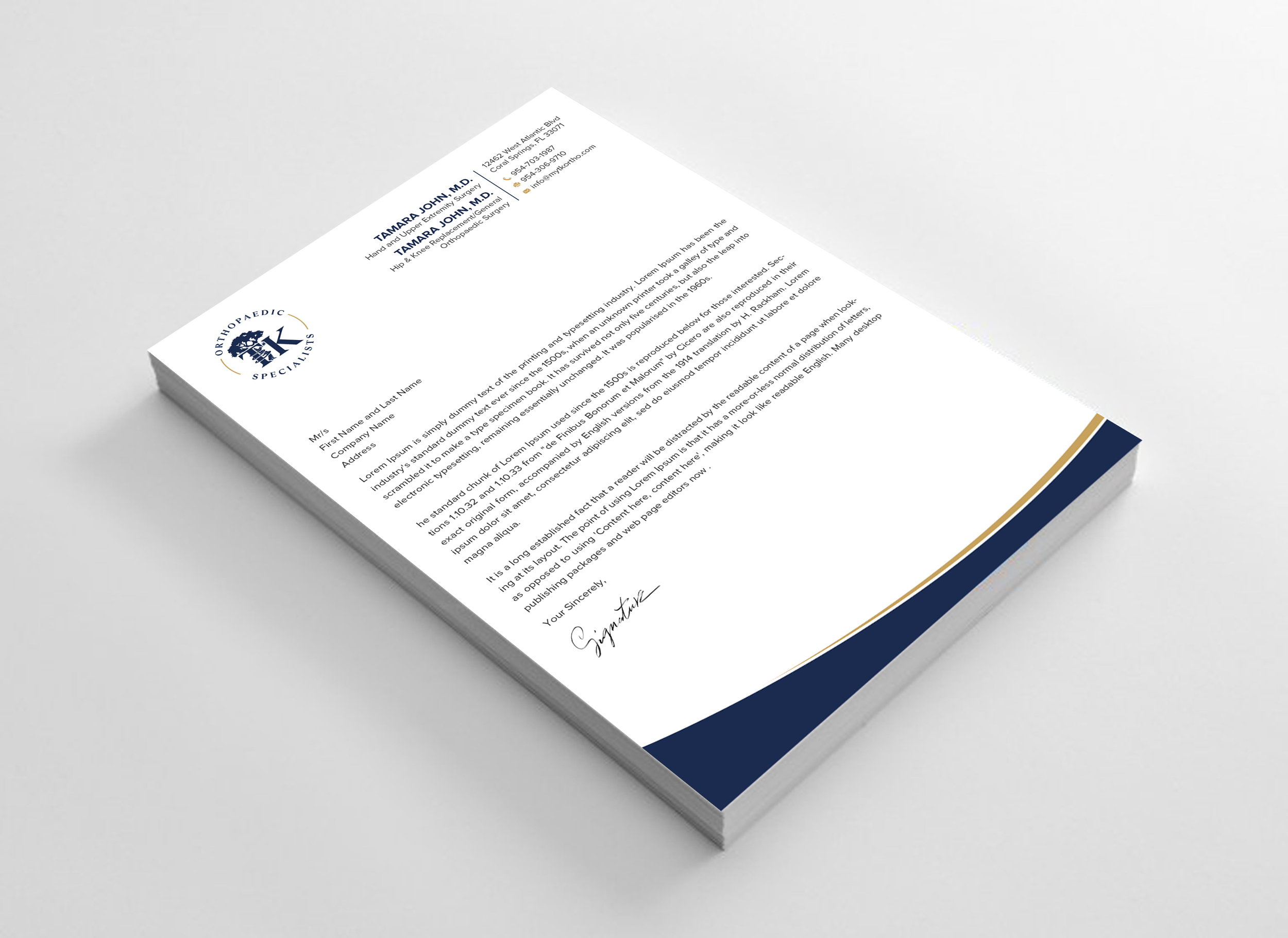 Letterhead Design by Uttom 2 for this project | Design #35886396
