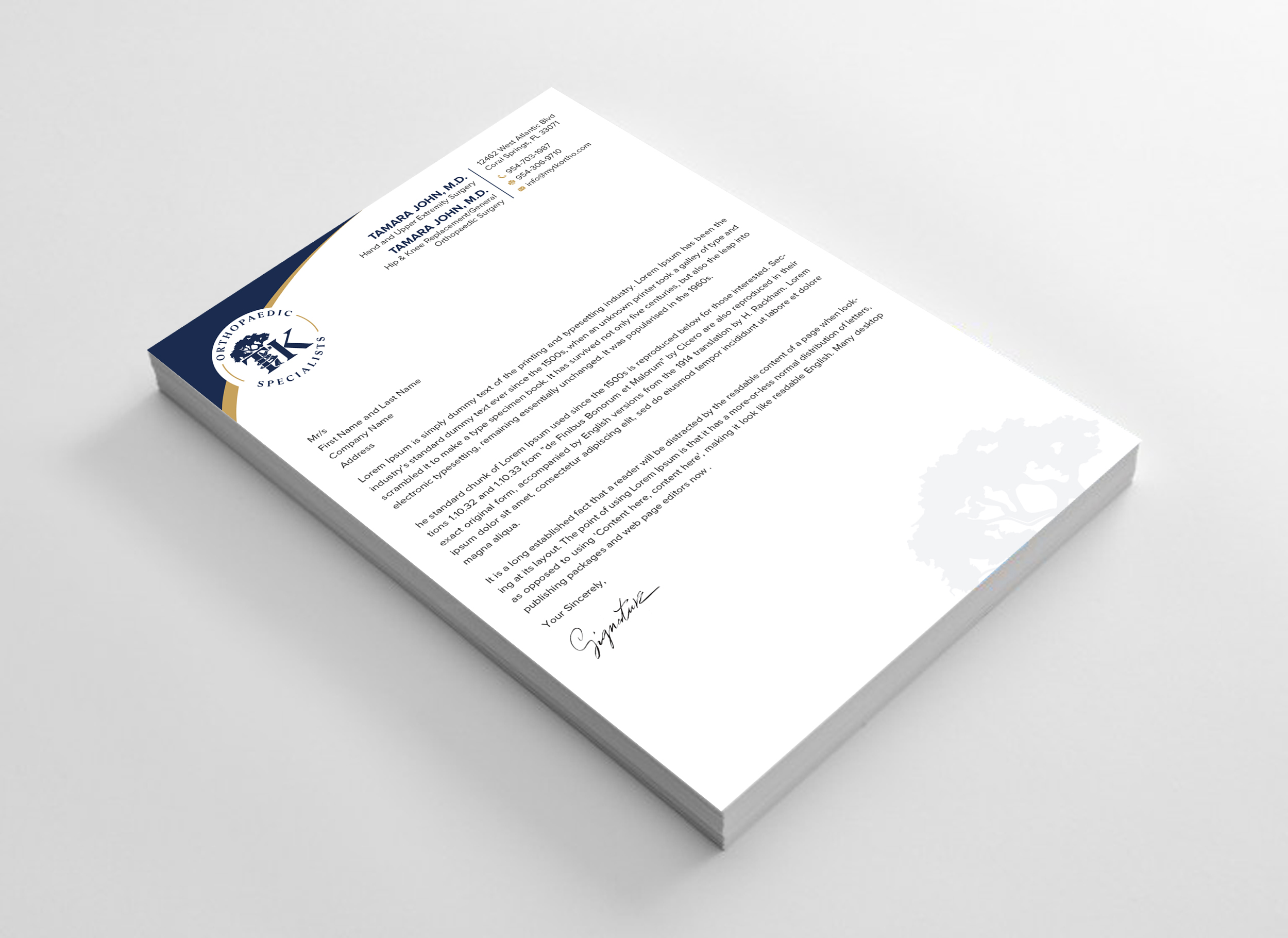 Letterhead Design by Uttom 2 for this project | Design #35886397