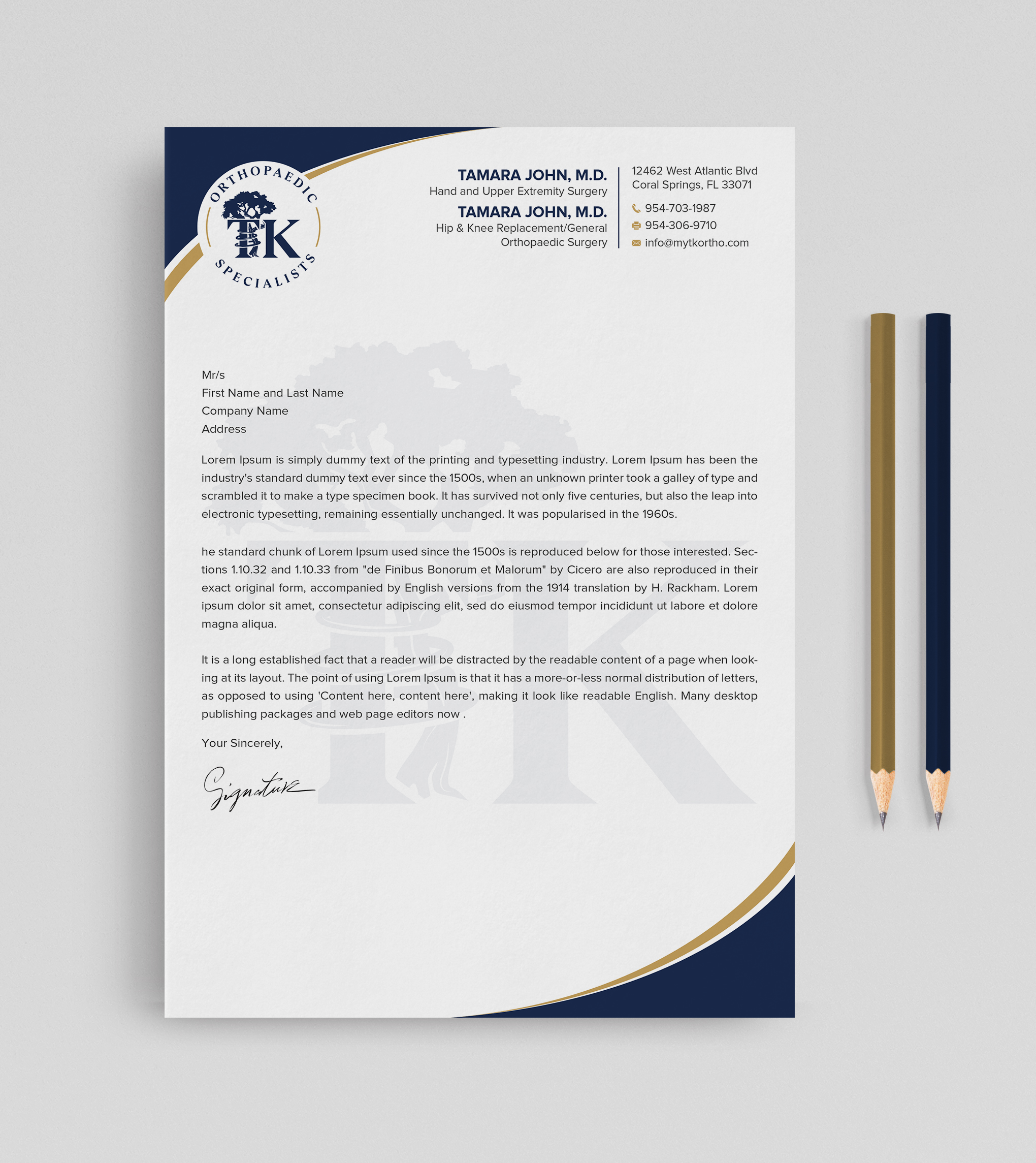 Letterhead Design by Uttom 2 for this project | Design #35886865