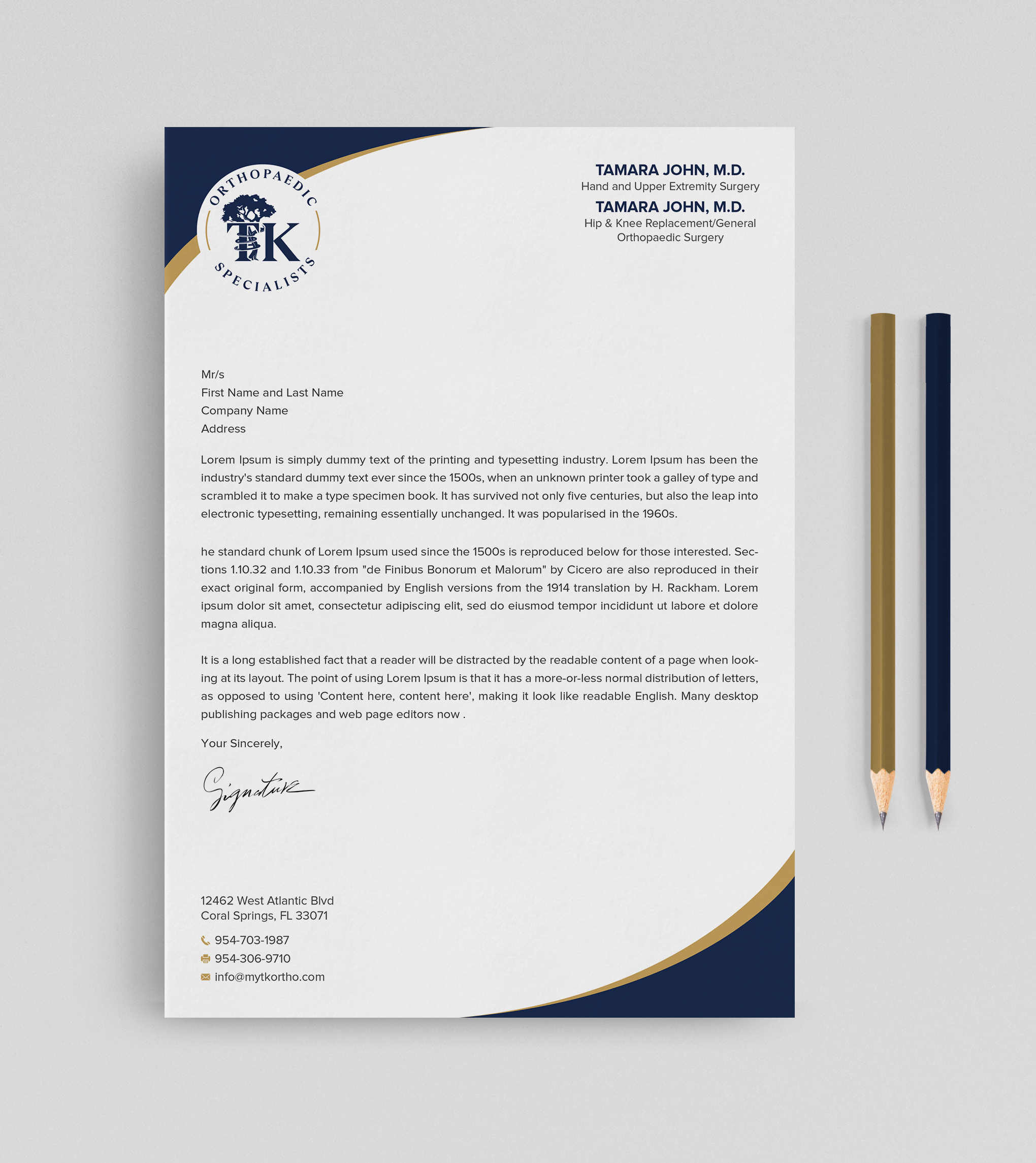Letterhead Design by Uttom 2 for this project | Design #35886876