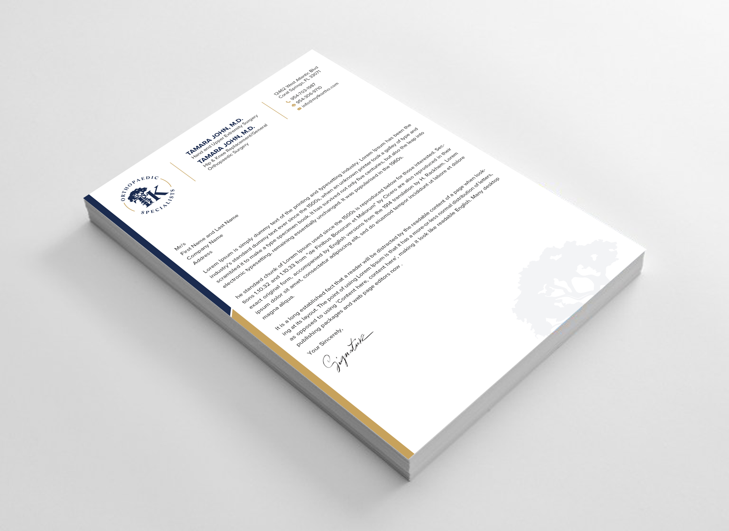 Letterhead Design by Uttom 2 for this project | Design #35887035