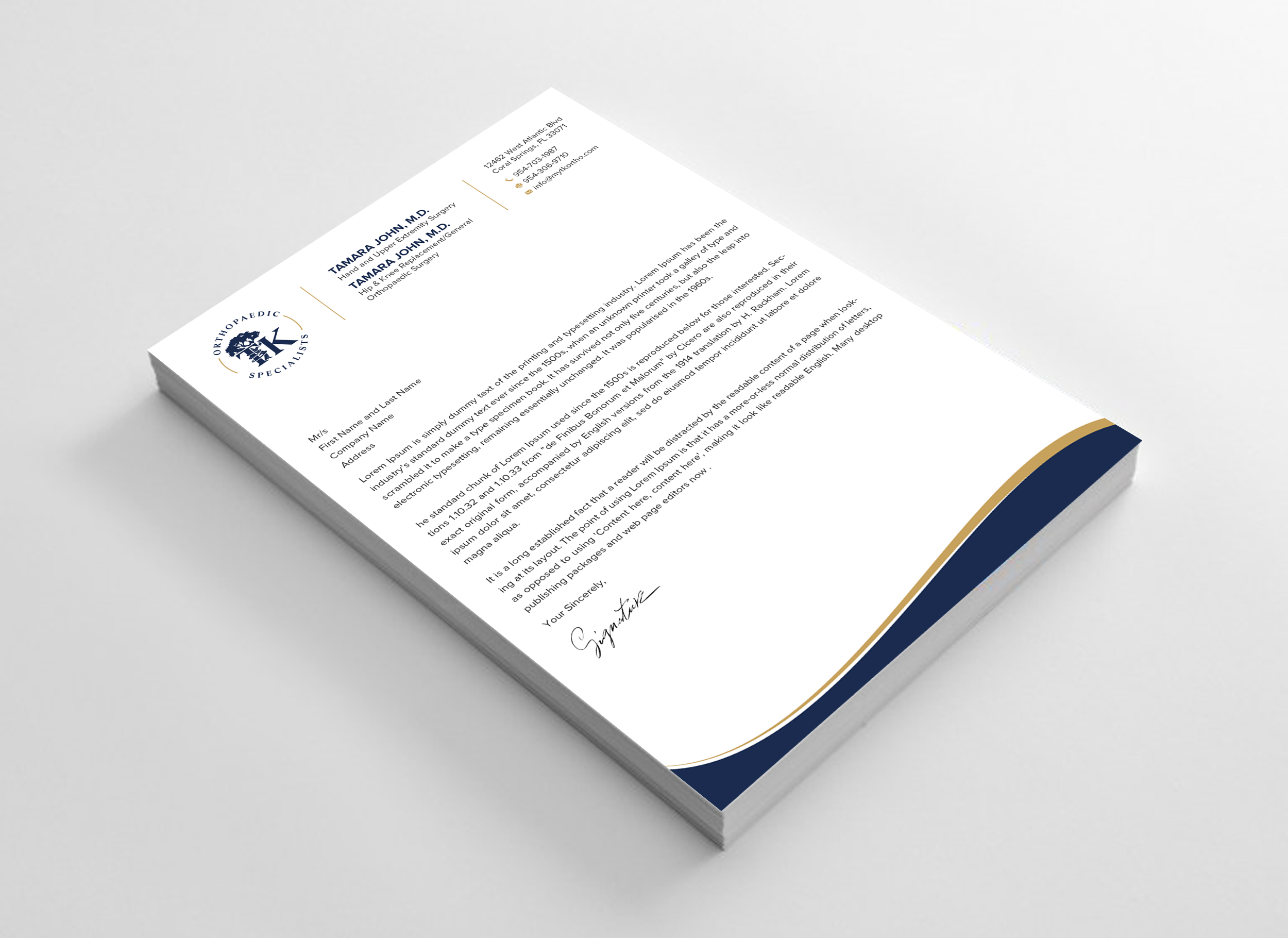 Letterhead Design by Uttom 2 for this project | Design #35887036