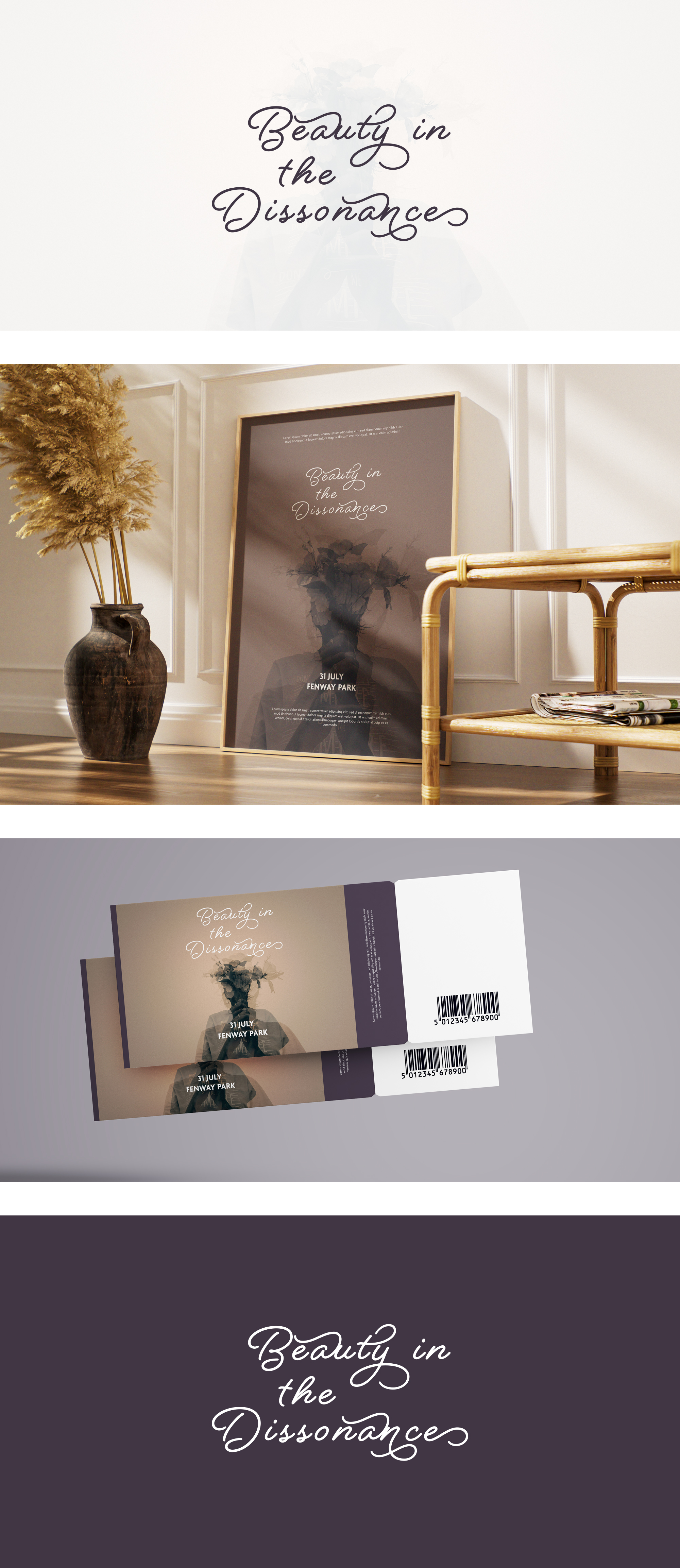 Logo Design by DraganaK. for Beauty in the Dissonance  | Design #35981490