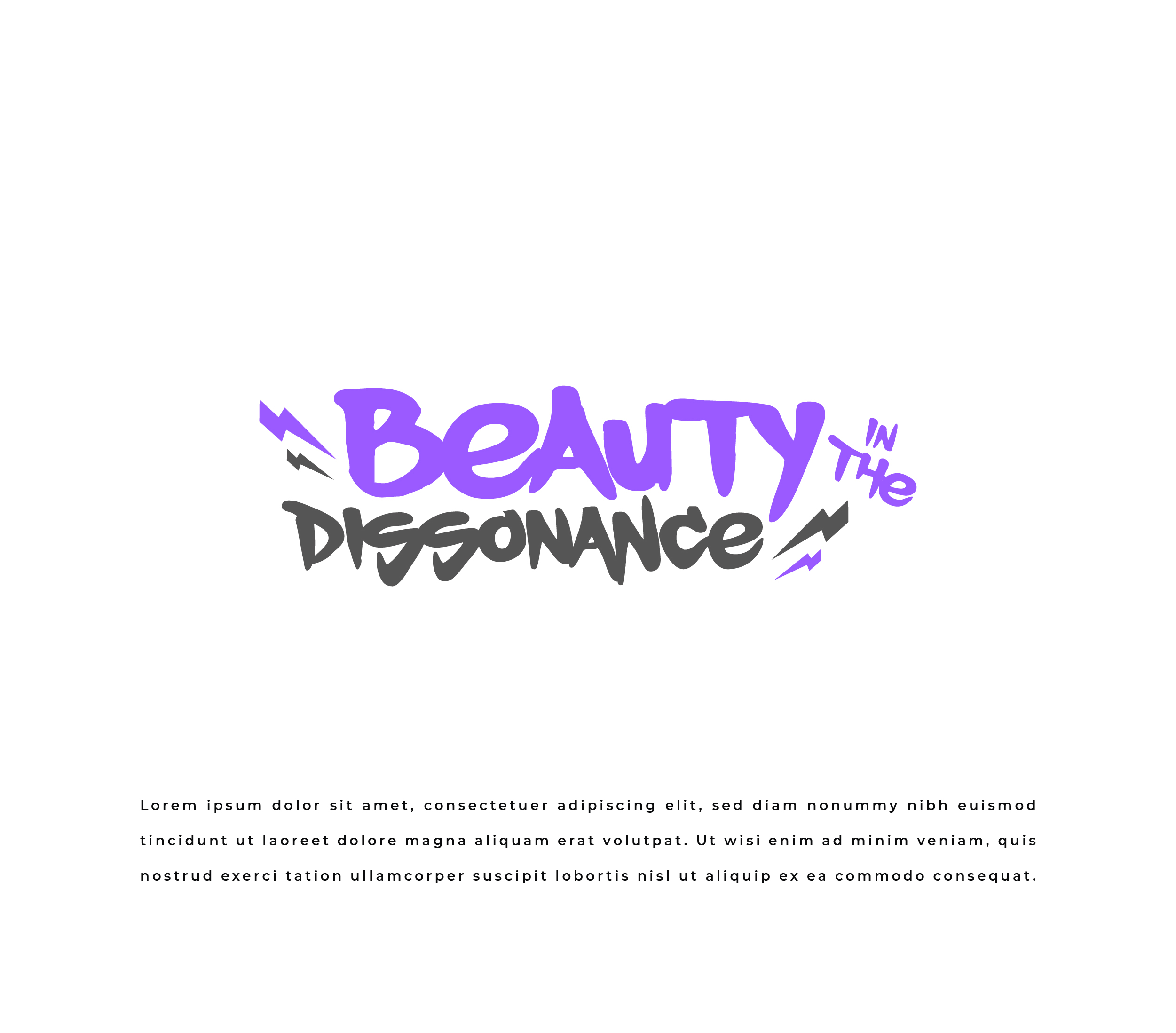 Diseño de Logo por 99 Art.. para Beauty in the Dissonance  | Diseño #35915776