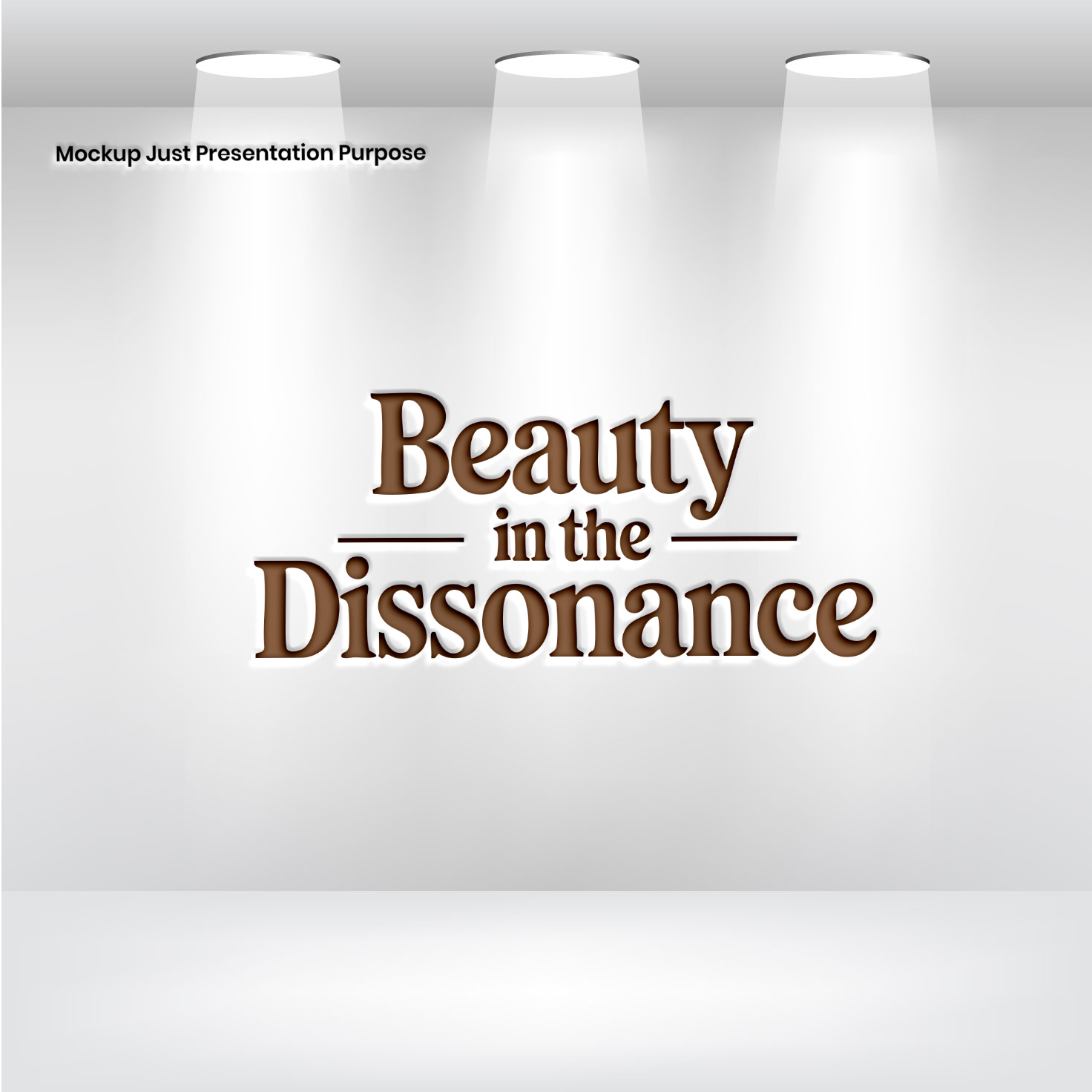Logo Design by VectorForge for Beauty in the Dissonance  | Design #35913031