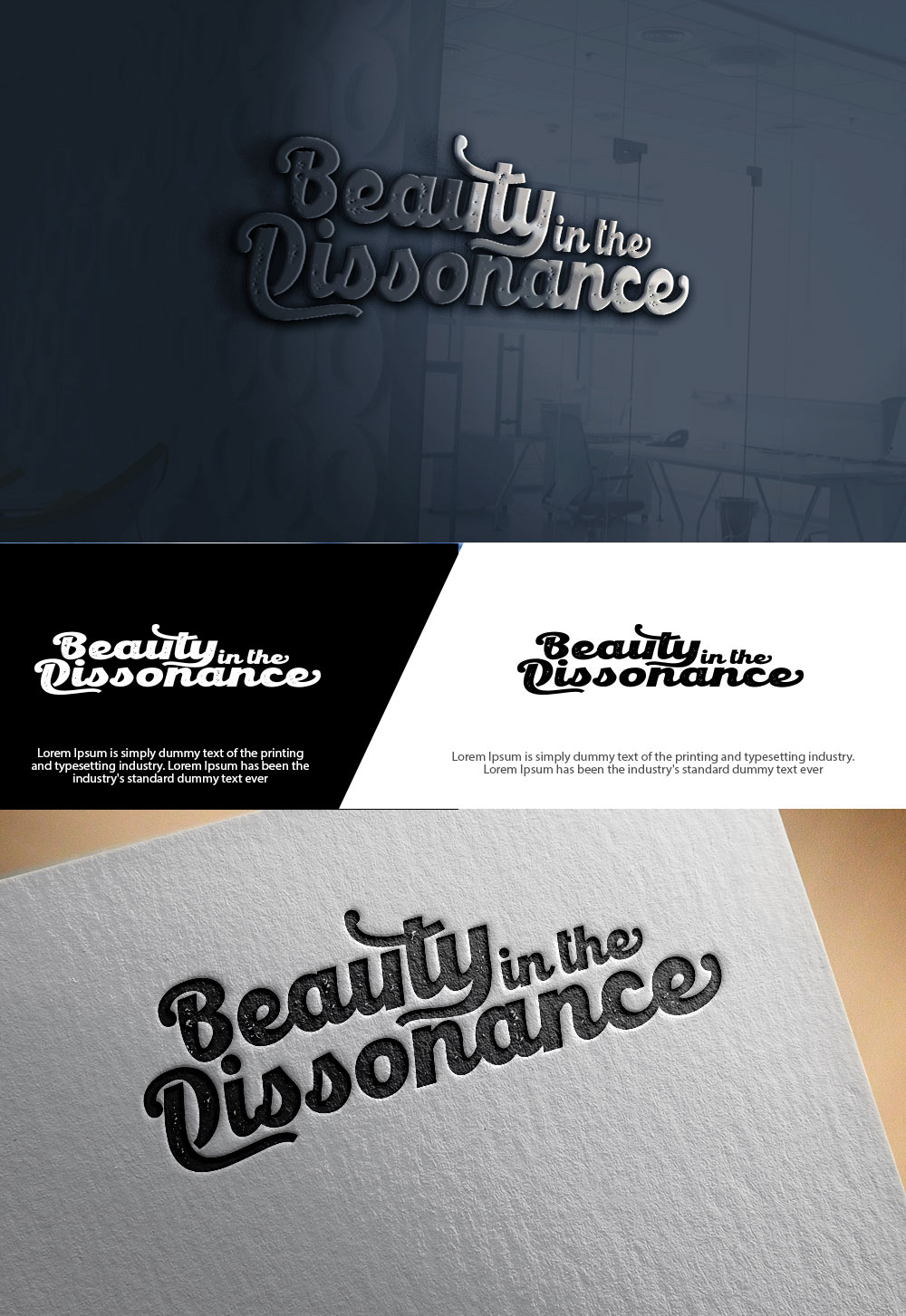 Logo-Design von sulemani  creation für Beauty in the Dissonance  | Design #35892170