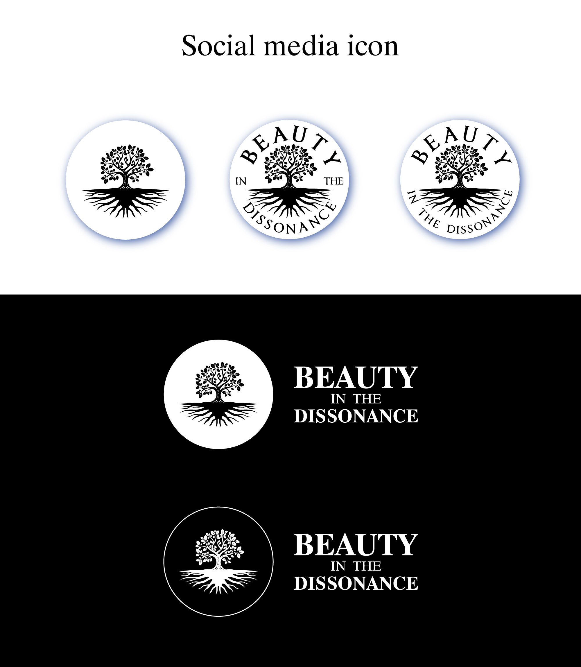 Diseño de Logo por Gfxsofiqul para Beauty in the Dissonance  | Diseño #35992939