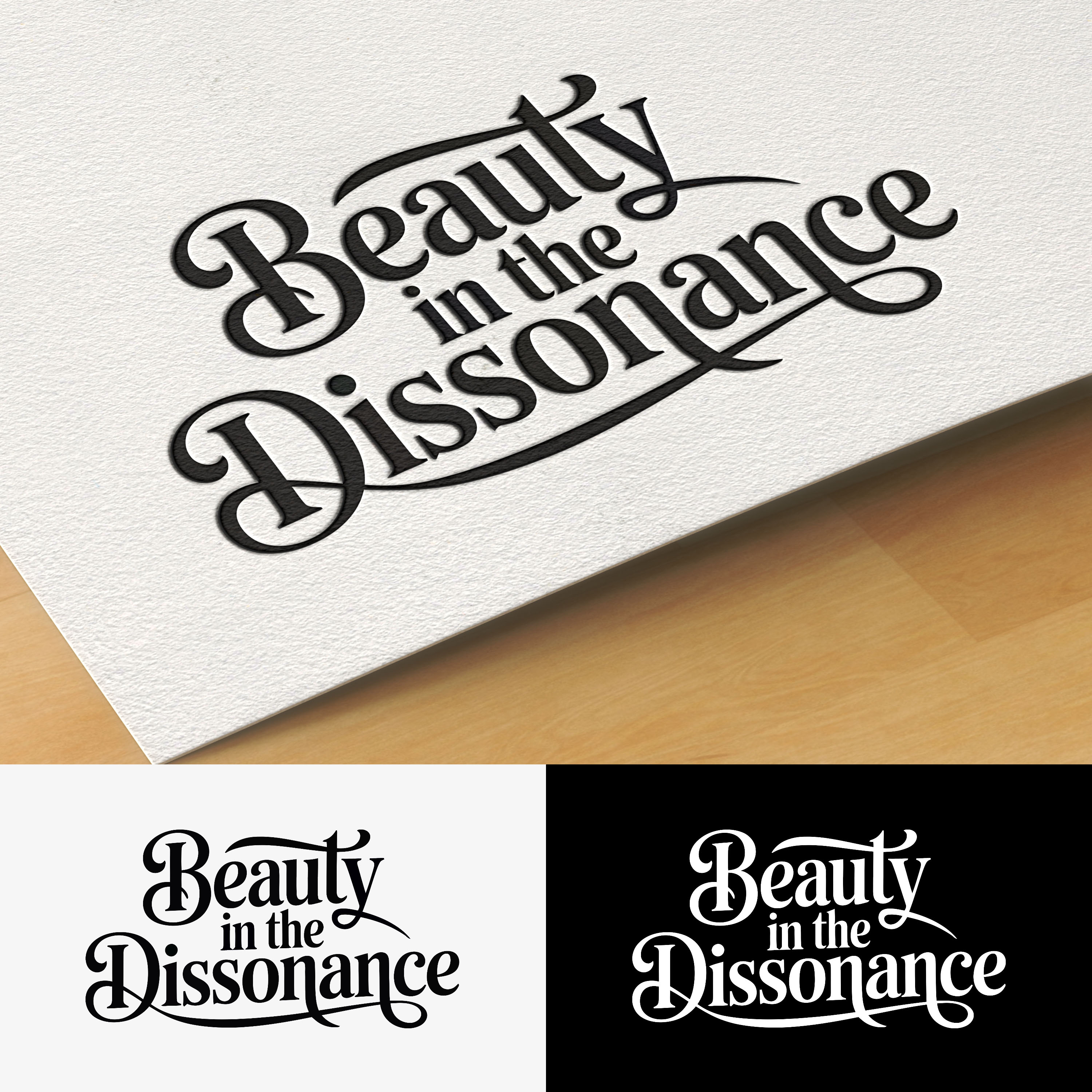 Logo Design by -ACE- for Beauty in the Dissonance  | Design #35889739