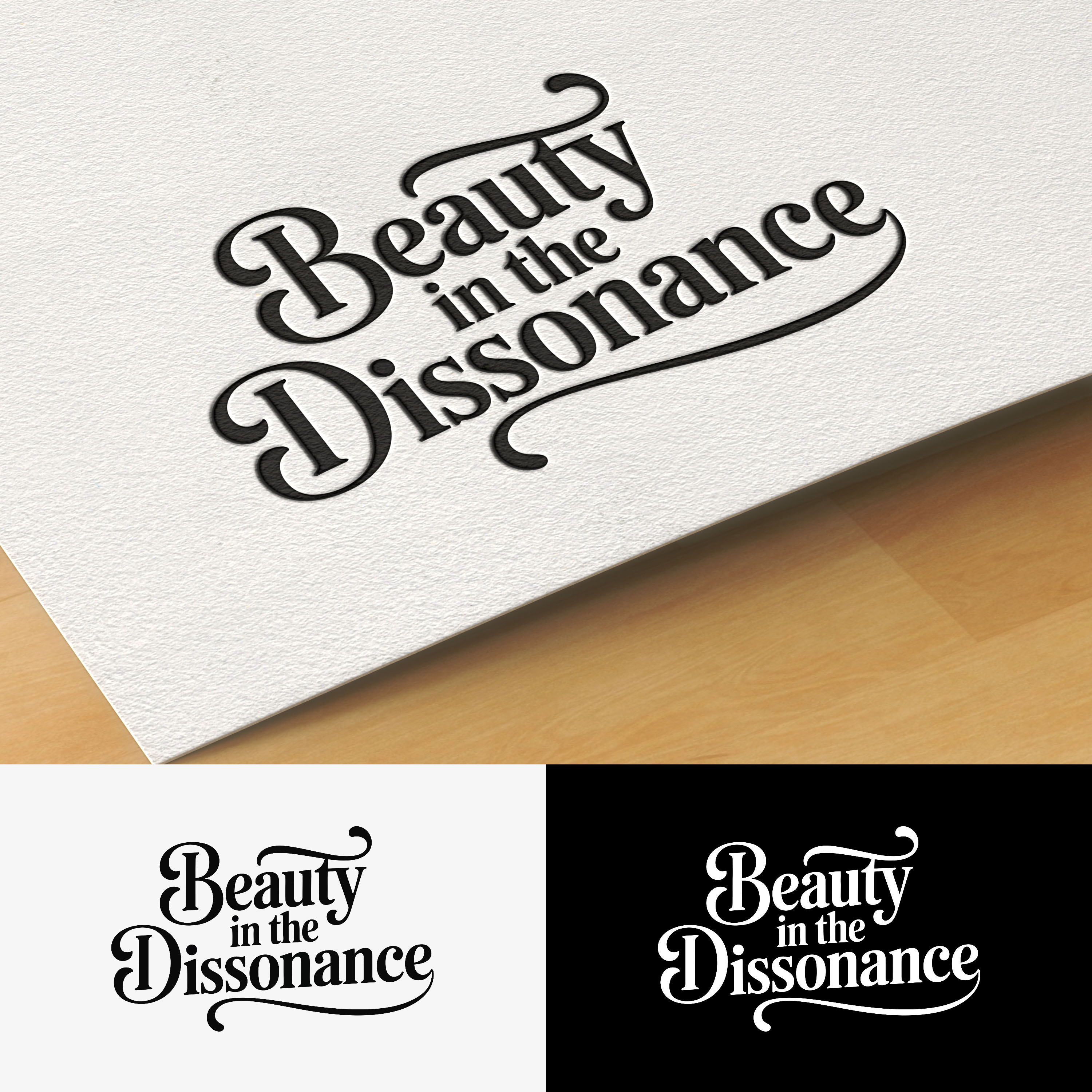 Logo Design by -ACE- for Beauty in the Dissonance  | Design #35889740