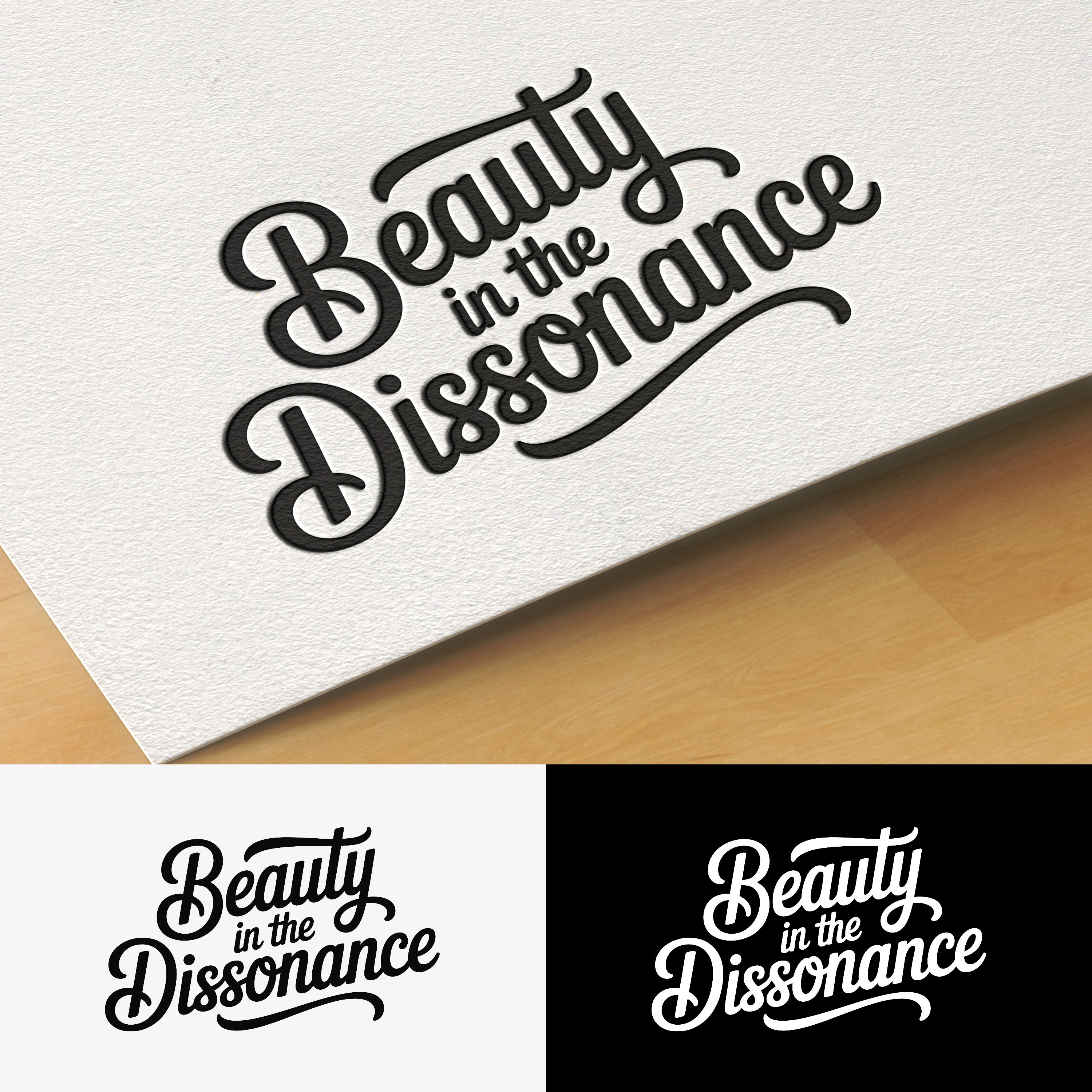 Logo Design by -ACE- for Beauty in the Dissonance  | Design #35889741