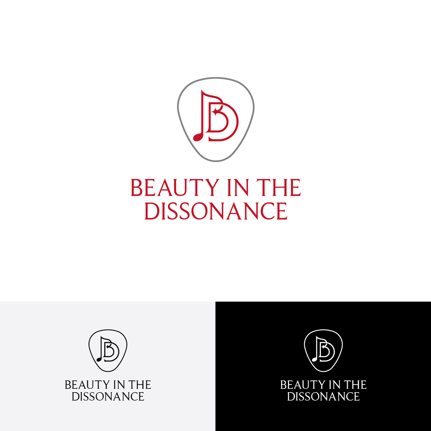Diseño de Logo por CS_Creatives para Beauty in the Dissonance  | Diseño #35898780