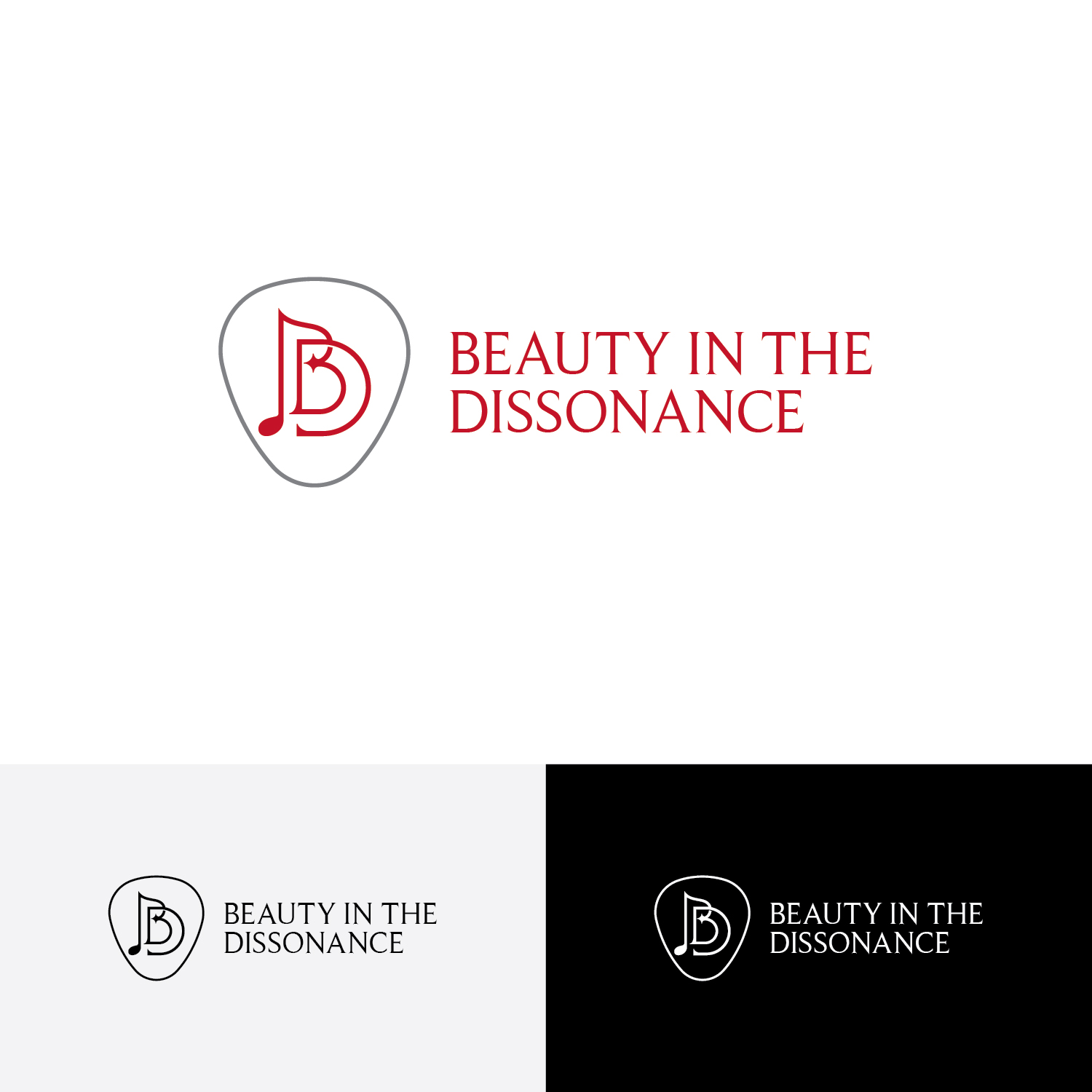 Diseño de Logo por CS_Creatives para Beauty in the Dissonance  | Diseño #35898783