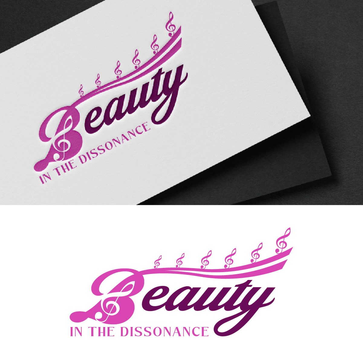Logo Design by fly  design for Beauty in the Dissonance  | Design #35891509