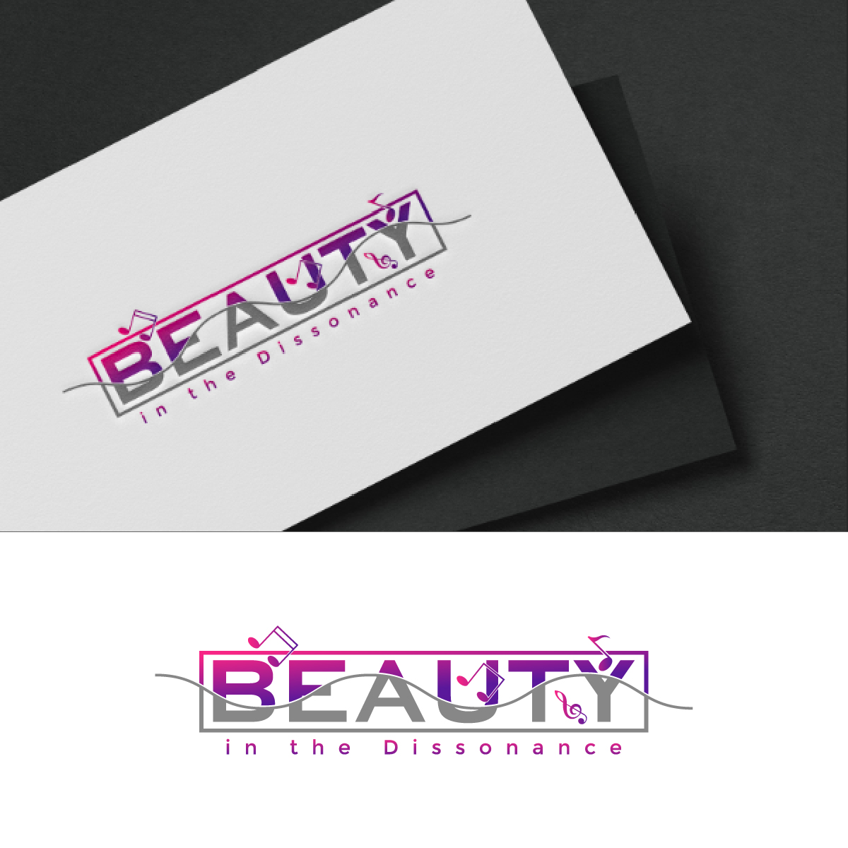 Logo Design by fly  design for Beauty in the Dissonance  | Design #35891885