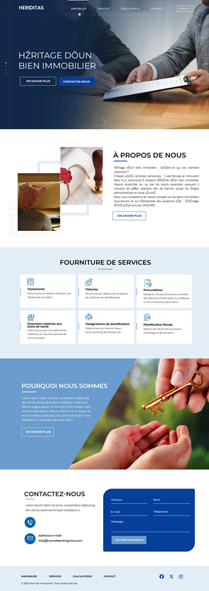 Web Design by pb for Isolutions SARL | Design: #35893049