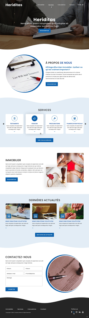 Web Design by pb for Isolutions SARL | Design: #35893054