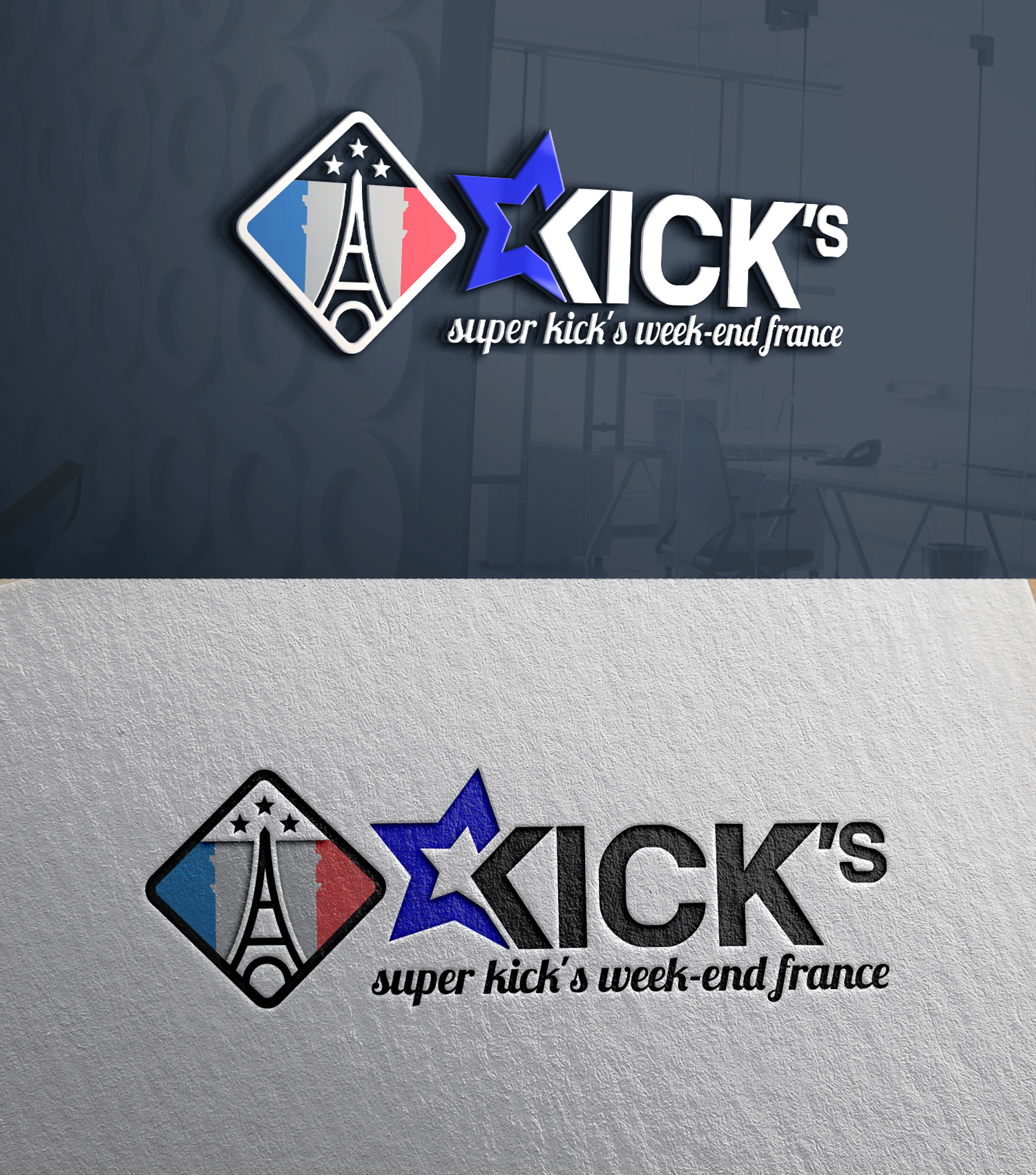 Logo Design by 24ksunny for Événements Kick's | Design #35888148
