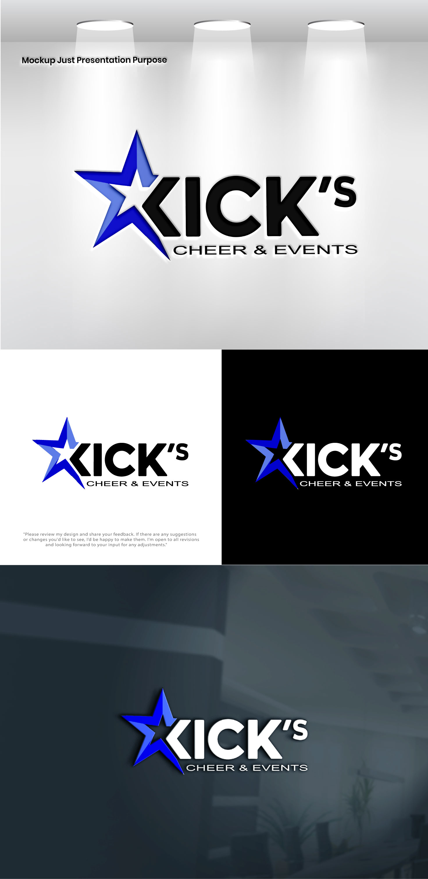 Logo Design by VectorForge for Événements Kick's | Design #35913121