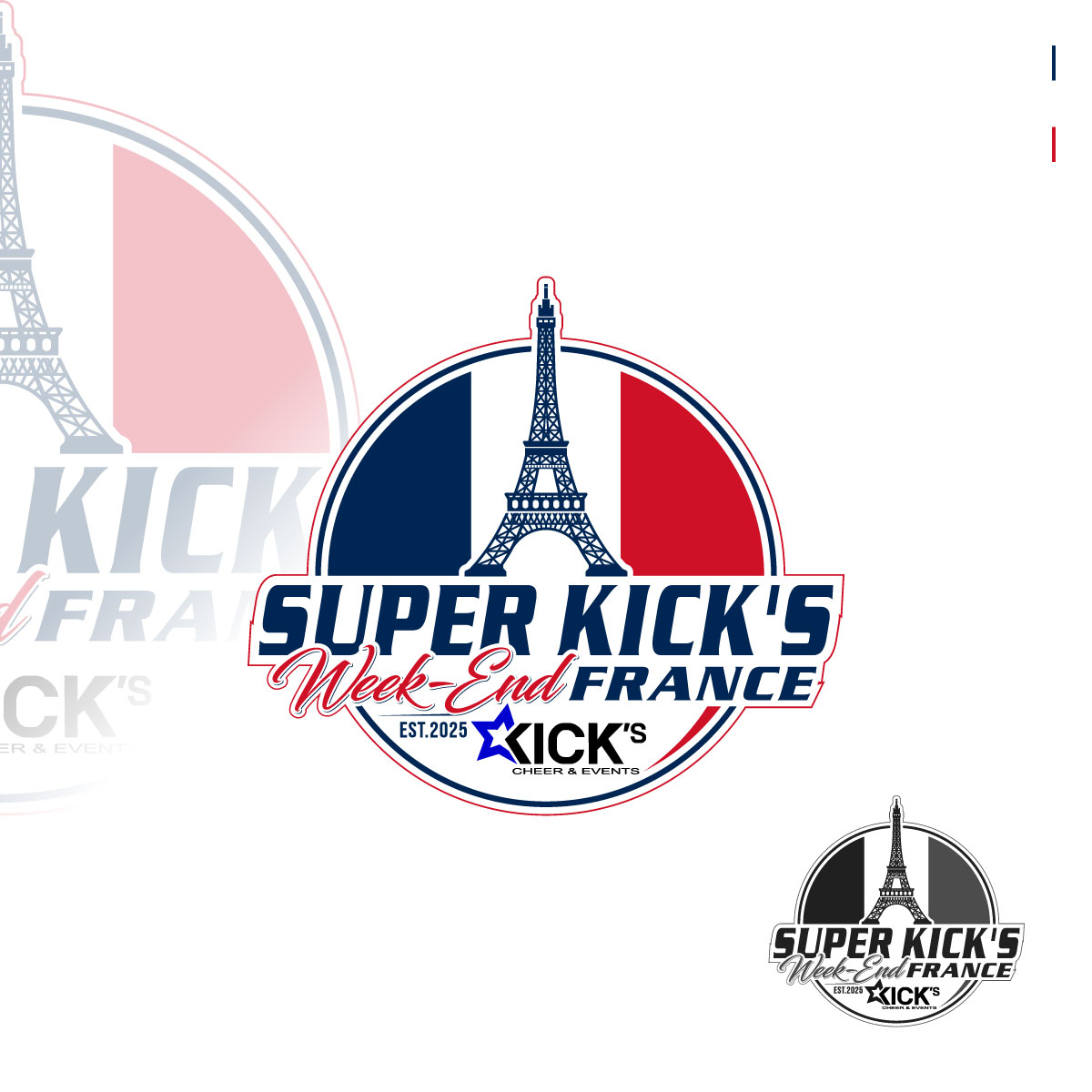 Logo Design by Suvendu.S for Événements Kick's | Design #35904456