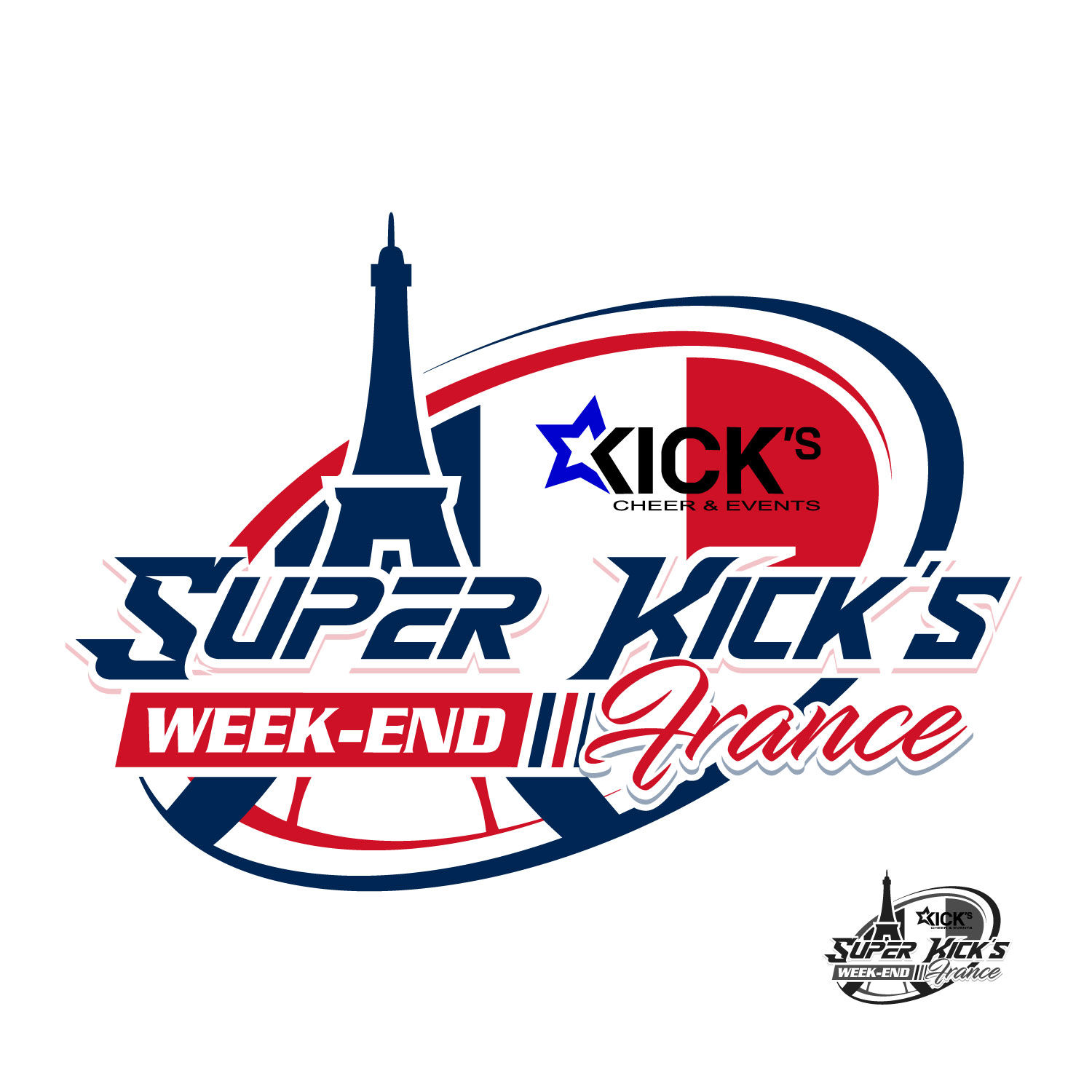 Logo Design by Suvendu.S for Événements Kick's | Design #35905593