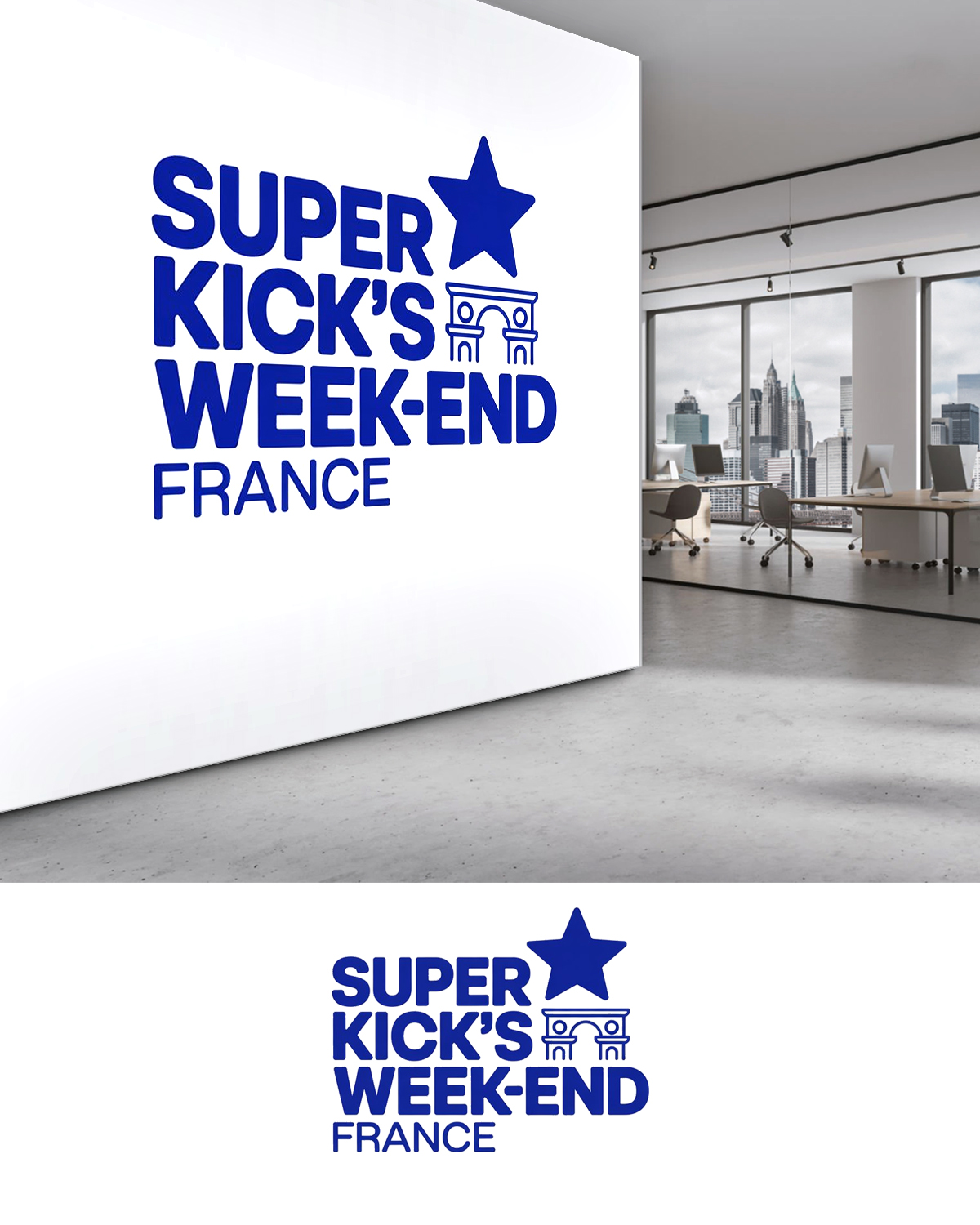 Logo-Design von Ri.112211 für Événements Kick's | Design #35910664