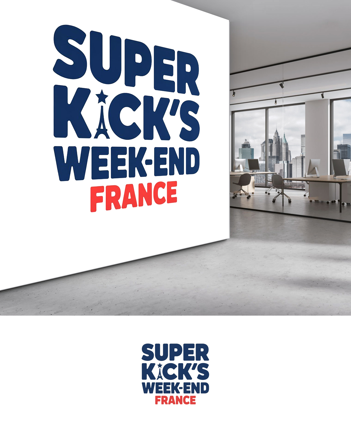 Logo-Design von riya08 für Événements Kick's | Design #35910665