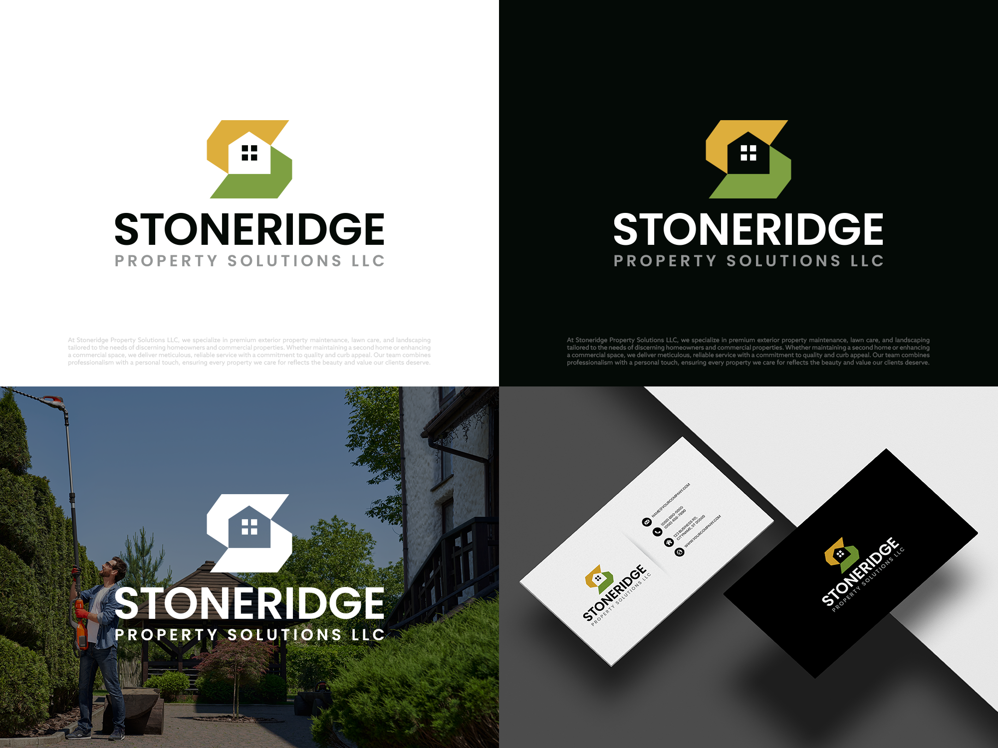Logo Design by COLOUR CREATIVE for Stoneridge Property Solutions LLC | Design #35914794
