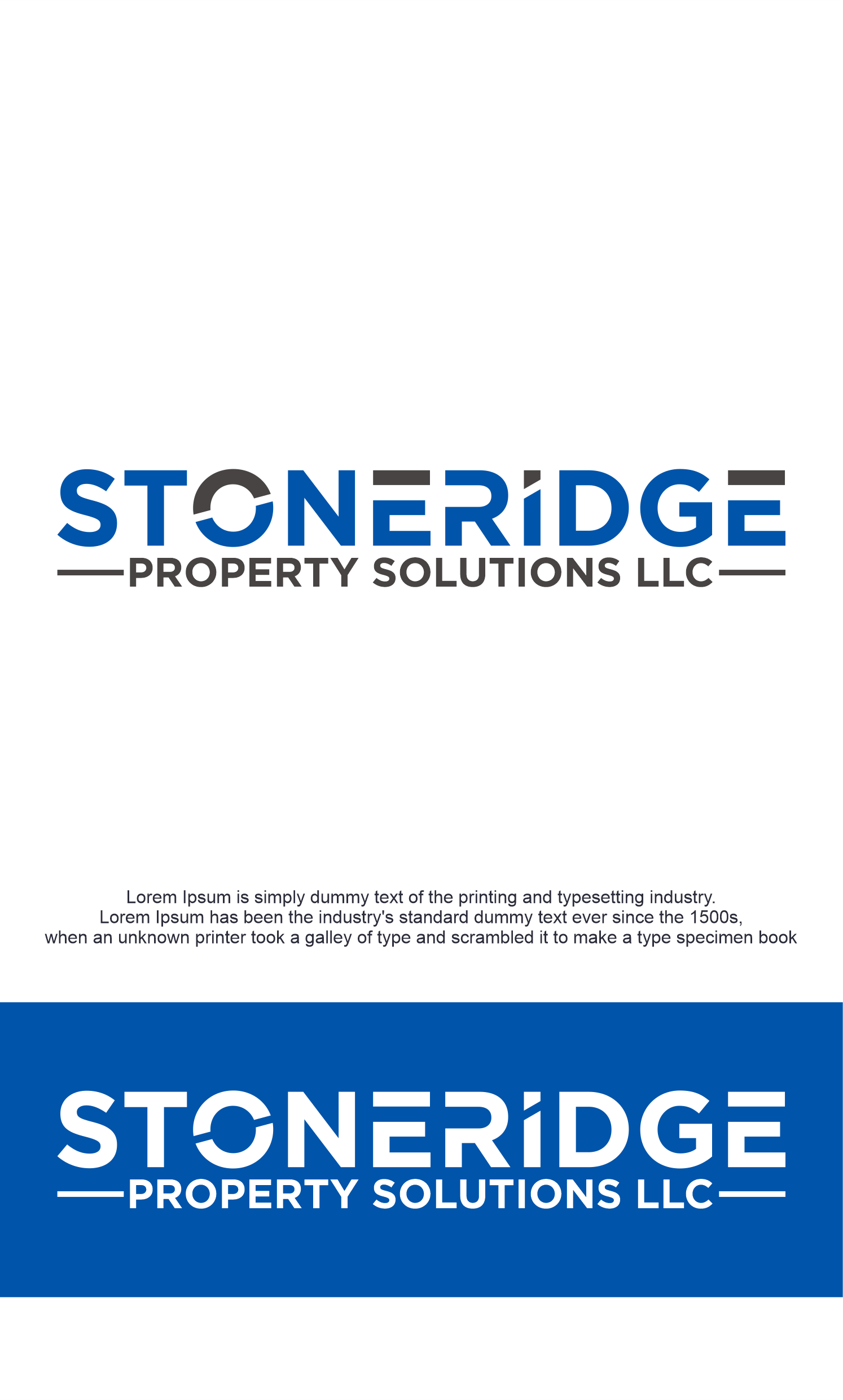 Logo Design by Abigaill_design for Stoneridge Property Solutions LLC | Design #35888014