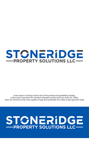 Logo Design by Abigaill_design for Stoneridge Property Solutions LLC | Design: #35888014
