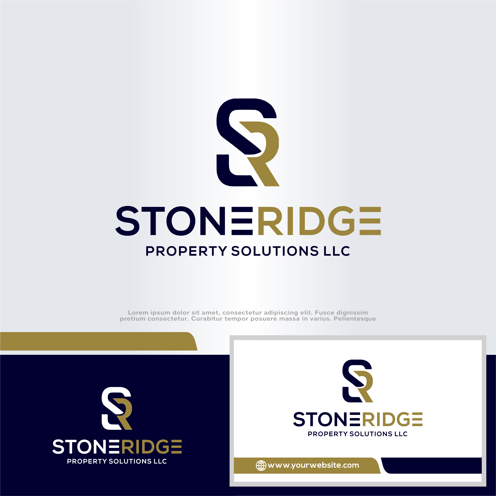 Logo Design by win it for Stoneridge Property Solutions LLC | Design #35888507