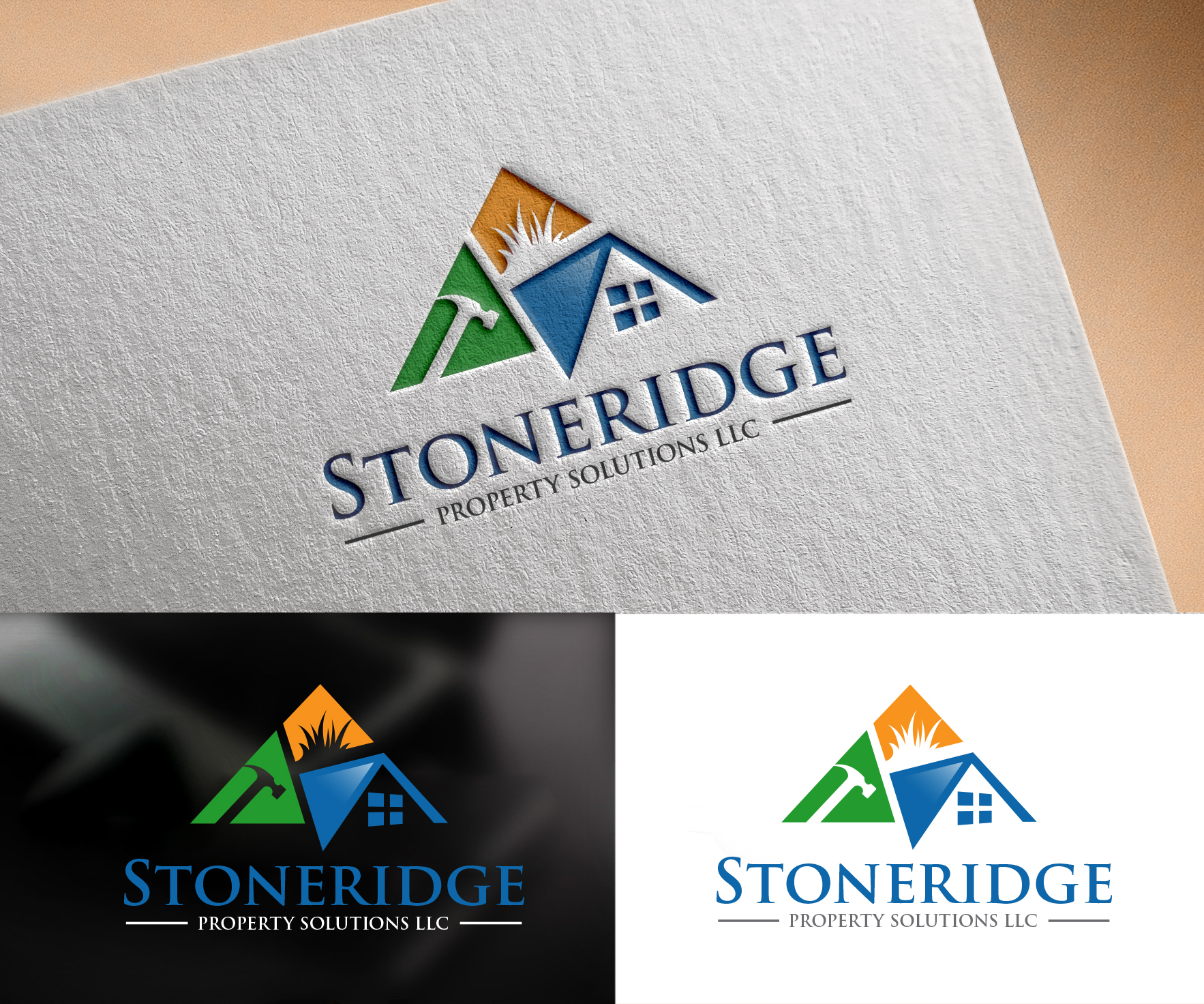 Logo Design by megamen for Stoneridge Property Solutions LLC | Design #35895060