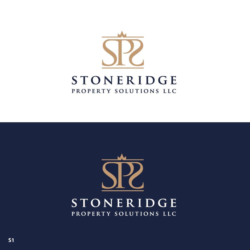 Logo Design by Sujit Banerjee for Stoneridge Property Solutions LLC | Design #35890709