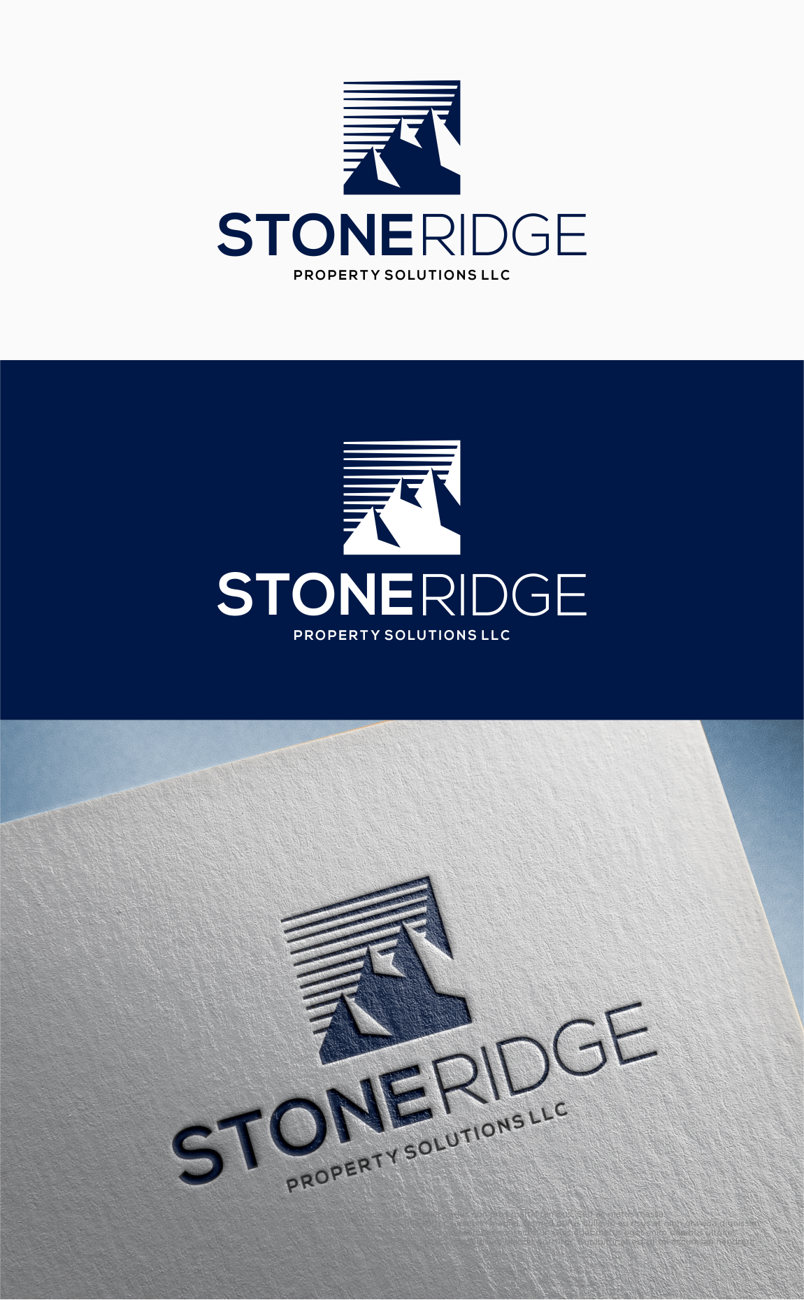 Logo Design by shiroRo for Stoneridge Property Solutions LLC | Design #35922234