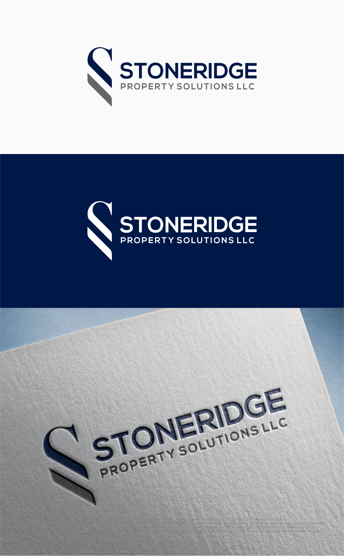Logo Design by shiroRo for Stoneridge Property Solutions LLC | Design #35922239