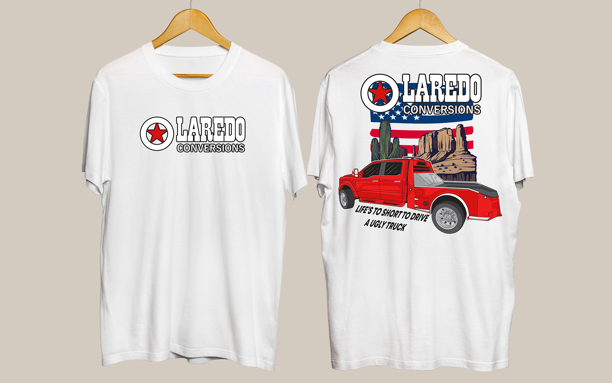 T-shirt Design by Drawingbook for Laredo conversions | Design #35893084