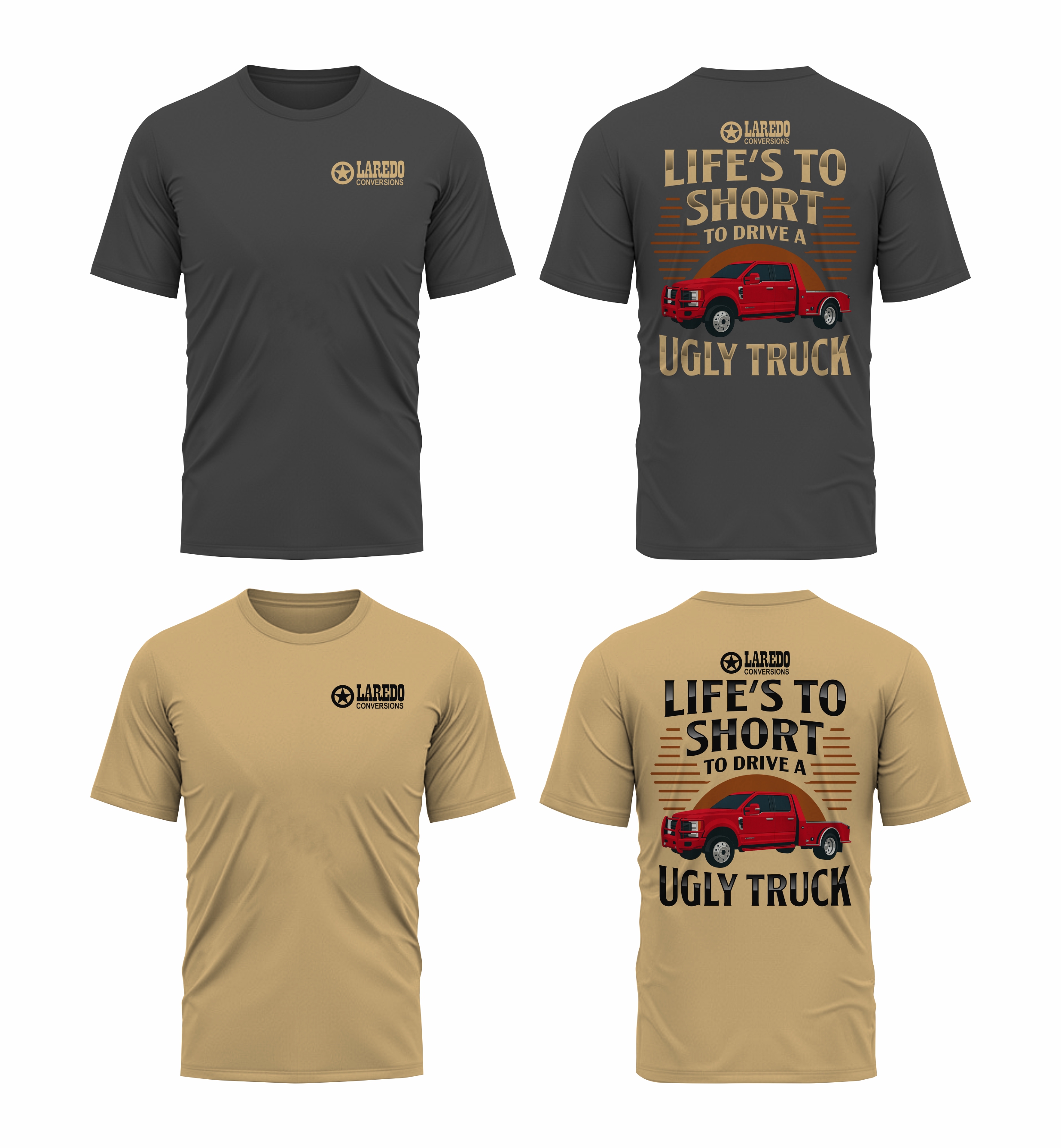 T-shirt Design by 1206studio for Laredo conversions | Design #35888618