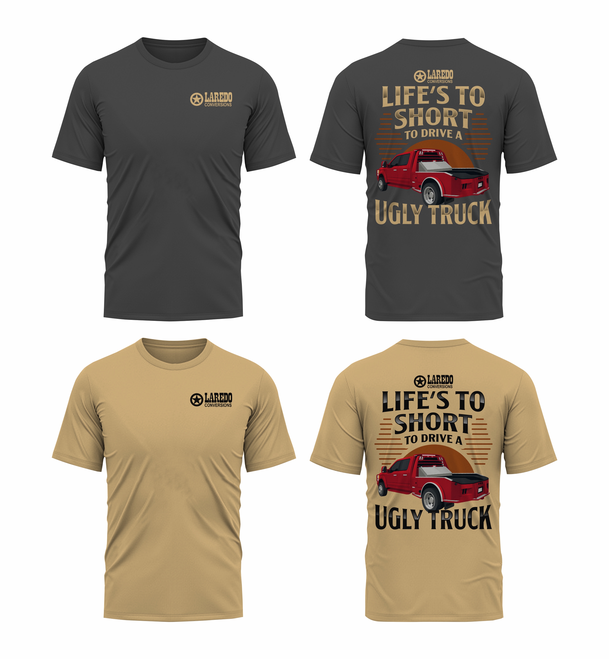 T-shirt Design by 1206studio for Laredo conversions | Design #35888623