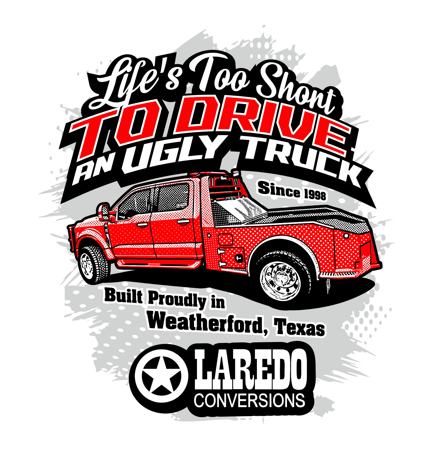 T-shirt Design by Valtti Design for Laredo conversions | Design #35900126